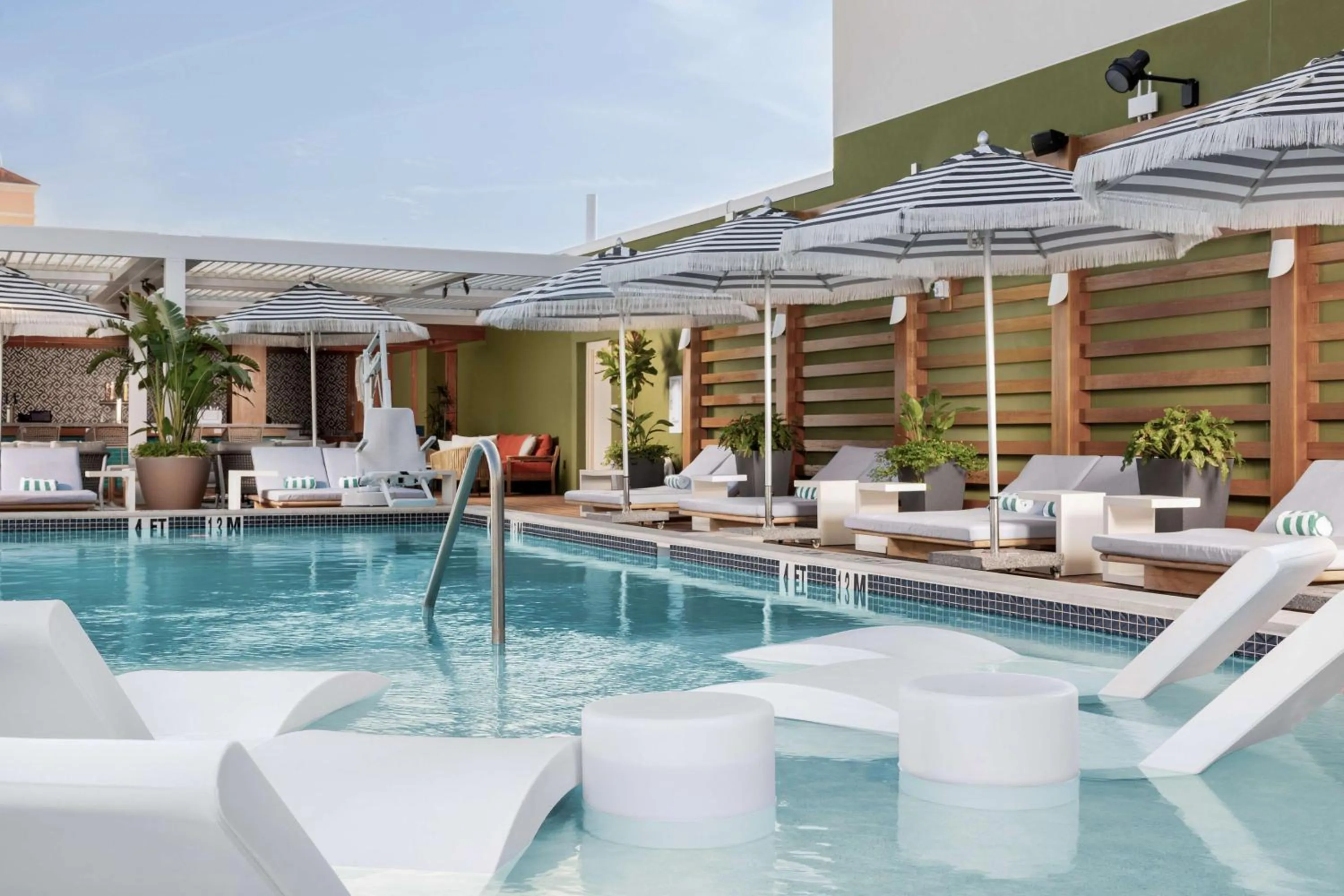 Pool view in The Hiatus Clearwater Beach, Curio Collection By Hilton