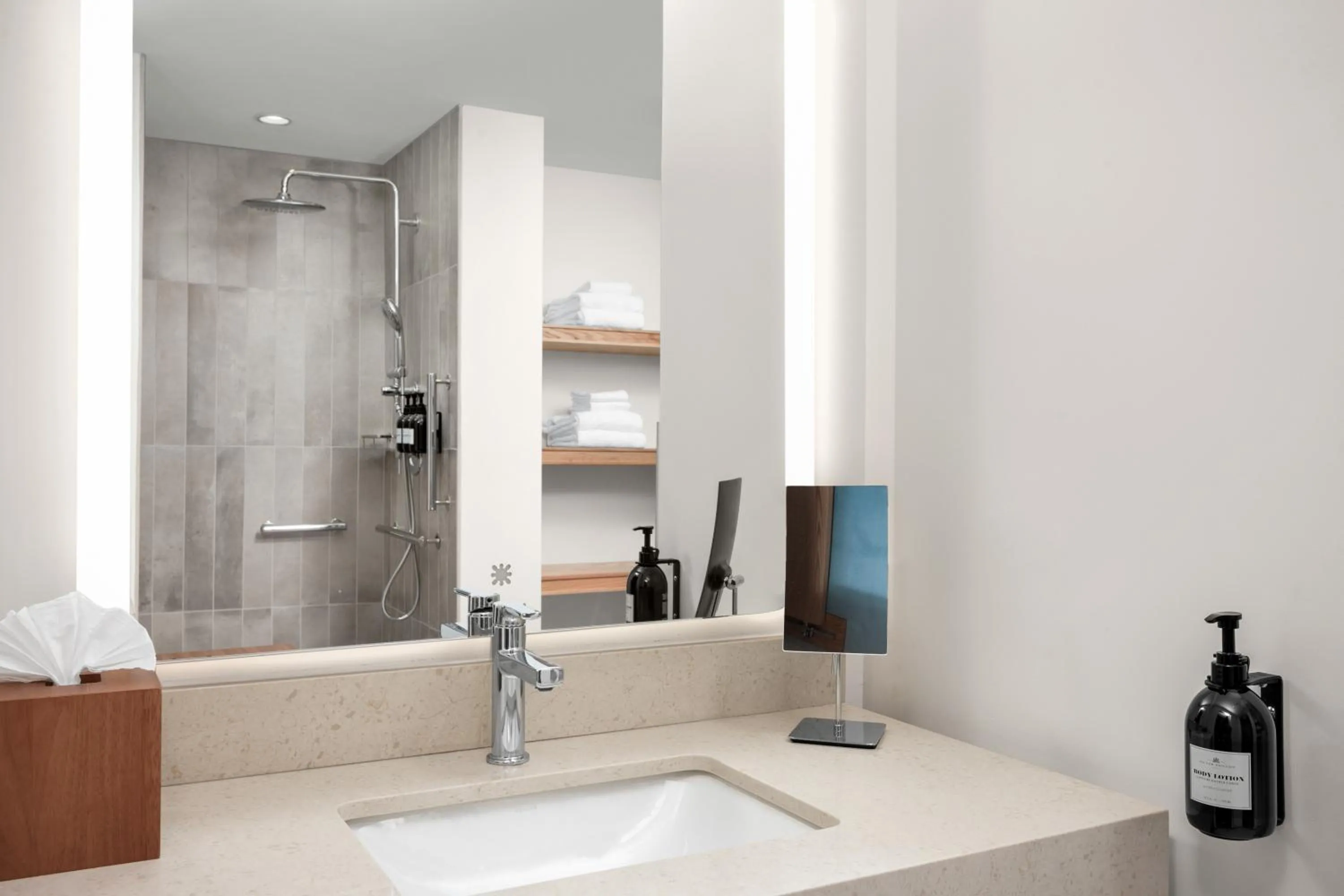 Shower in The Hiatus Clearwater Beach, Curio Collection By Hilton