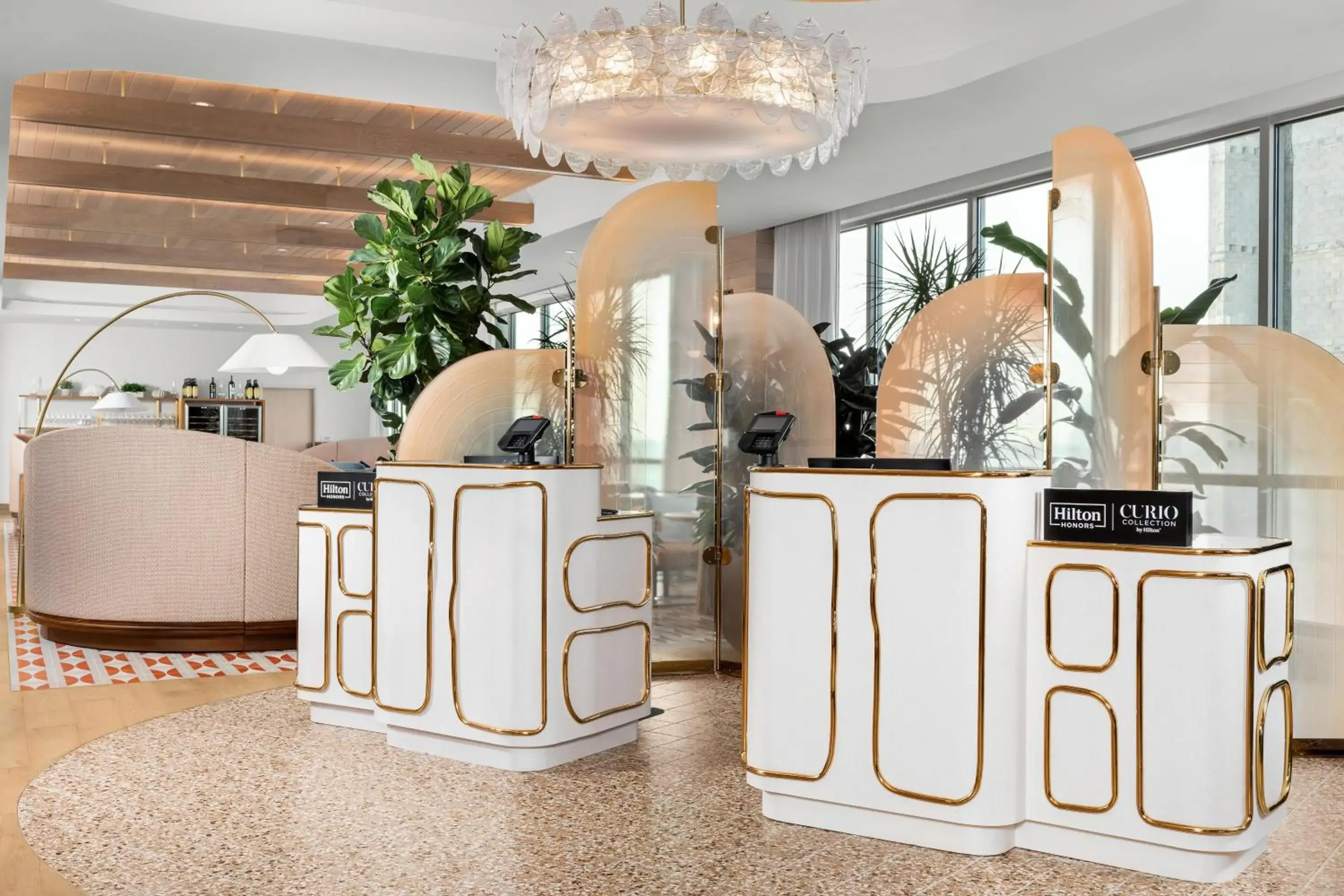 Lobby or reception in The Hiatus Clearwater Beach, Curio Collection By Hilton Lobby or reception in The Hiatus Clearwater Beach, Curio Collection By Hilton