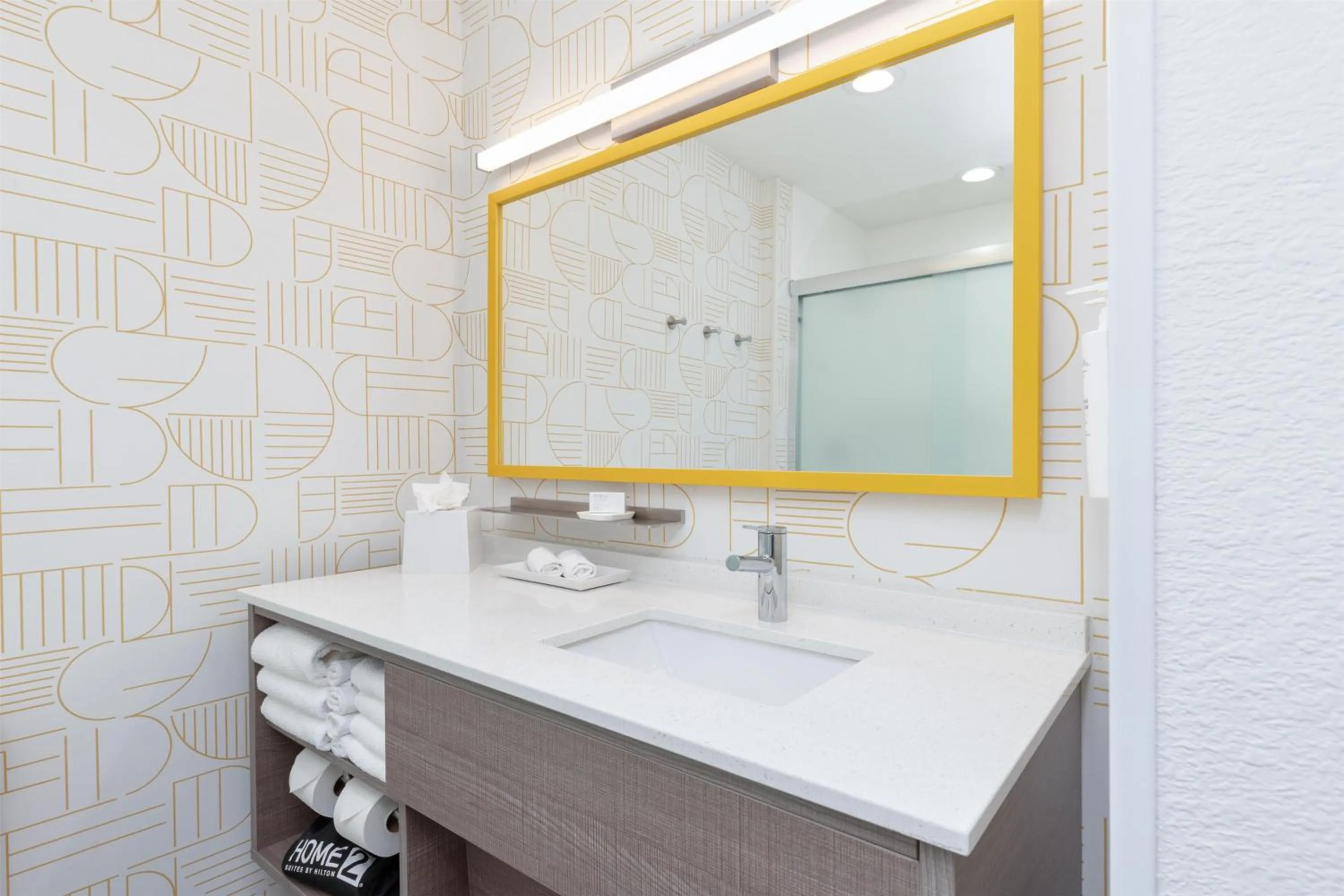 Bathroom in Home2 Suites By Hilton Paris