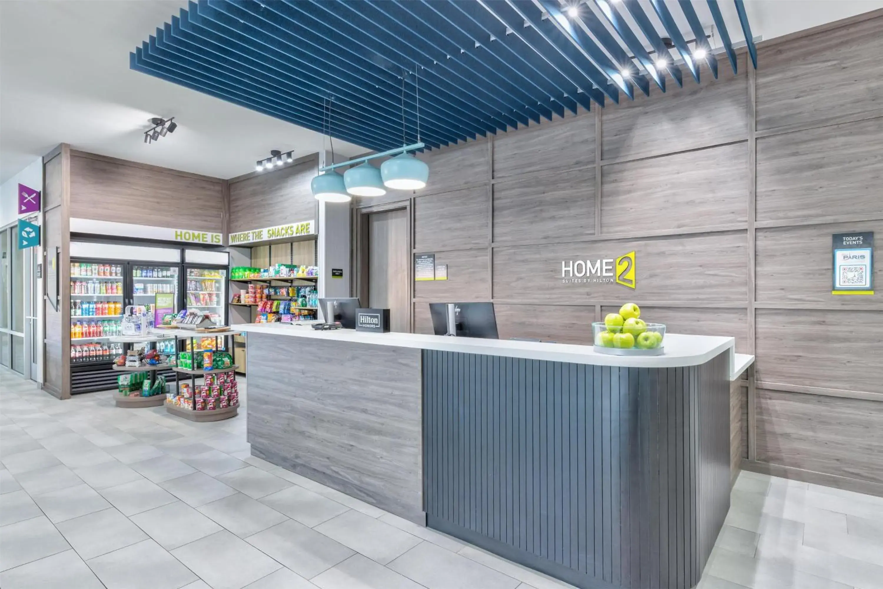 Lobby or reception in Home2 Suites By Hilton Paris Lobby or reception in Home2 Suites By Hilton Paris