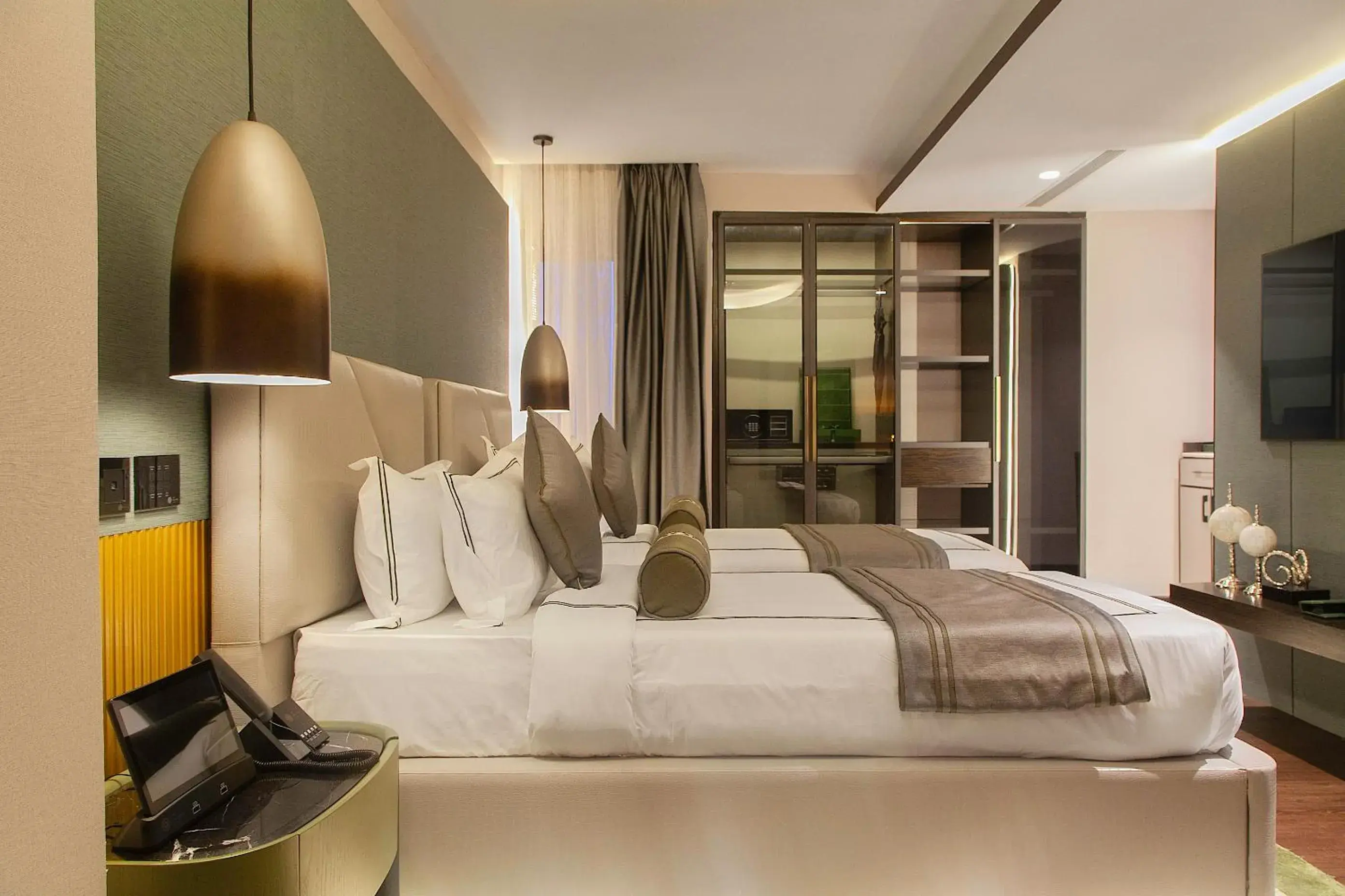 Deluxe Twin Room in The Delborough Lagos Deluxe Twin Room in The Delborough Lagos