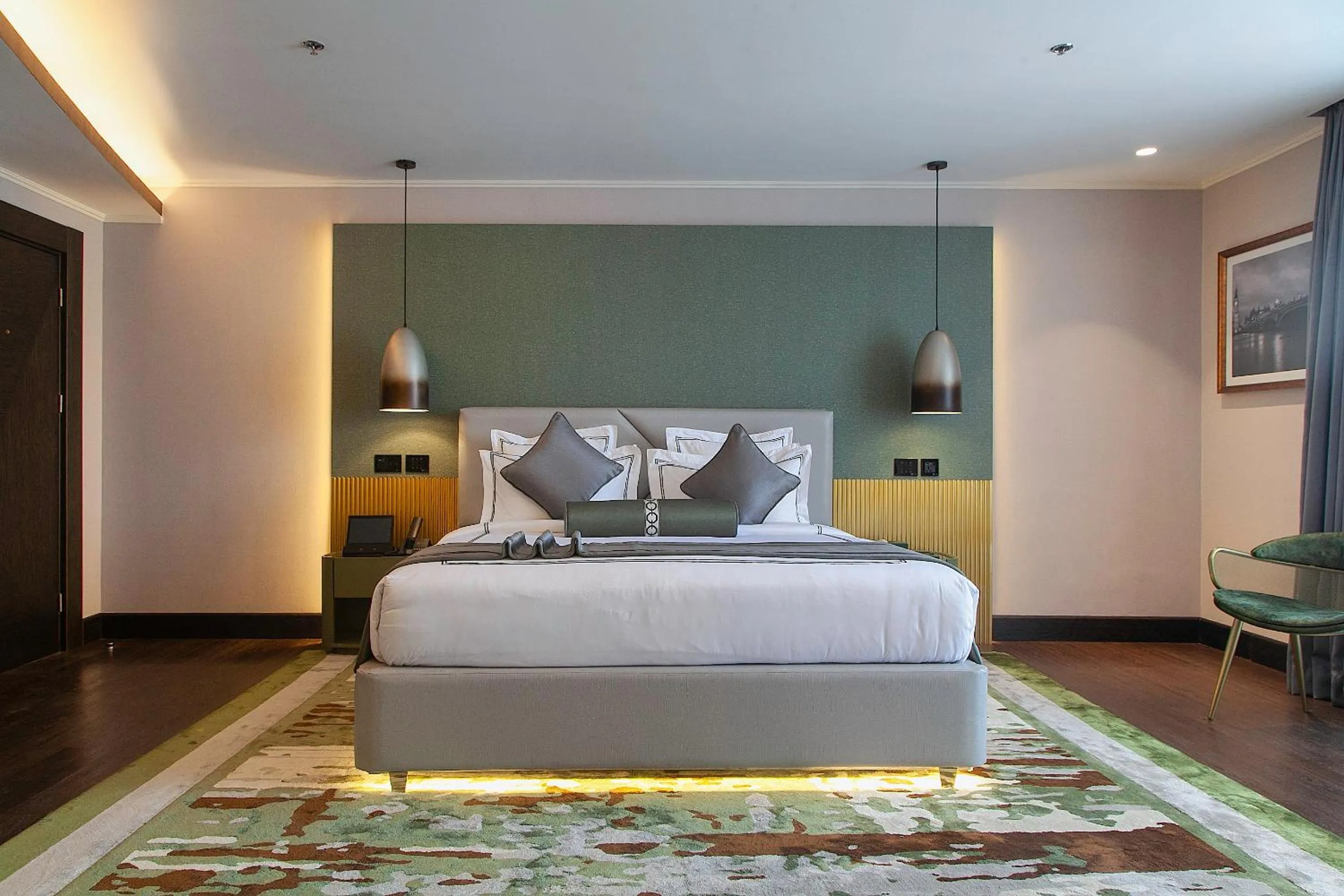 Bedroom, Bed in The Delborough Lagos