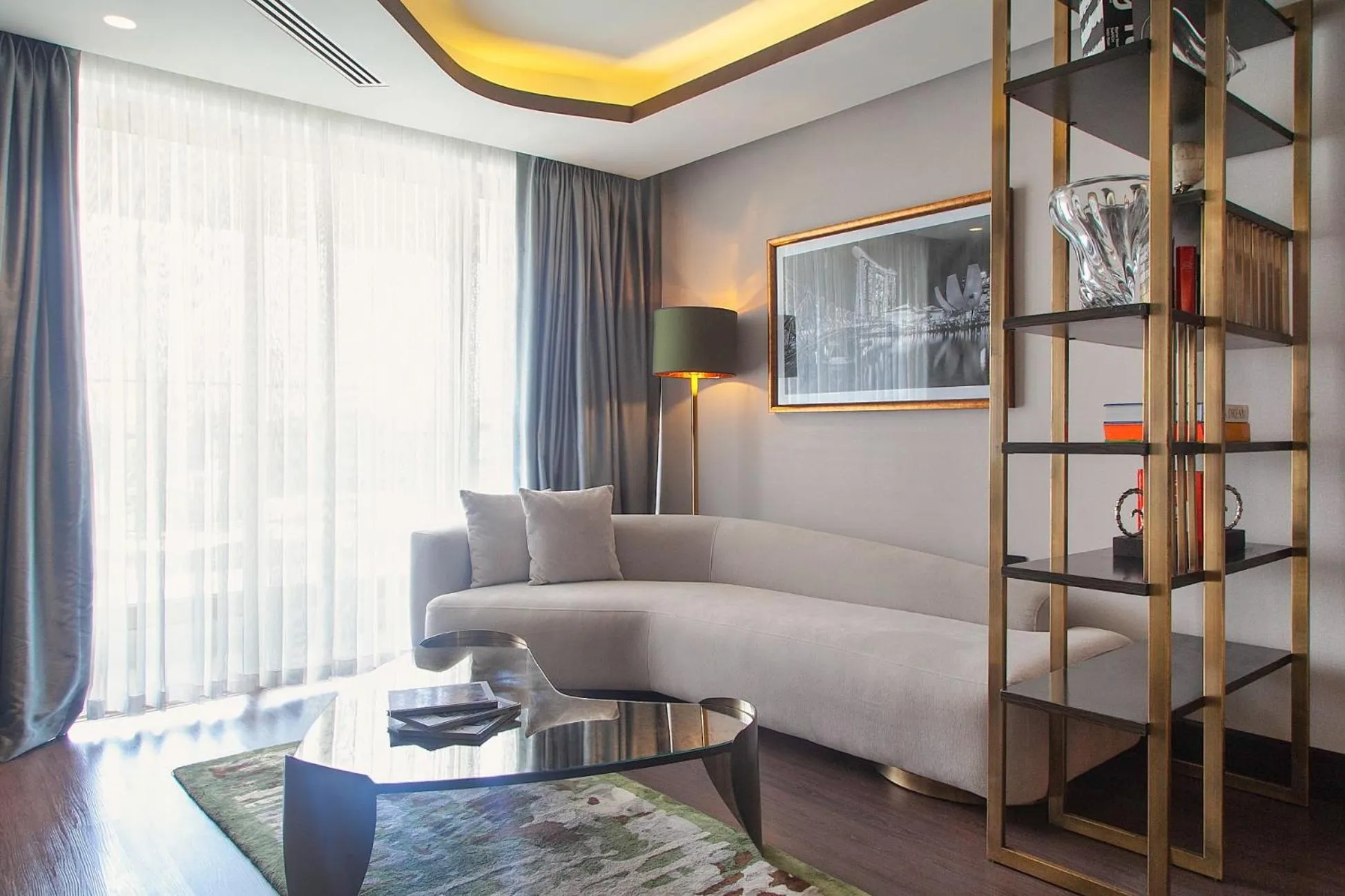 Living room in The Delborough Lagos