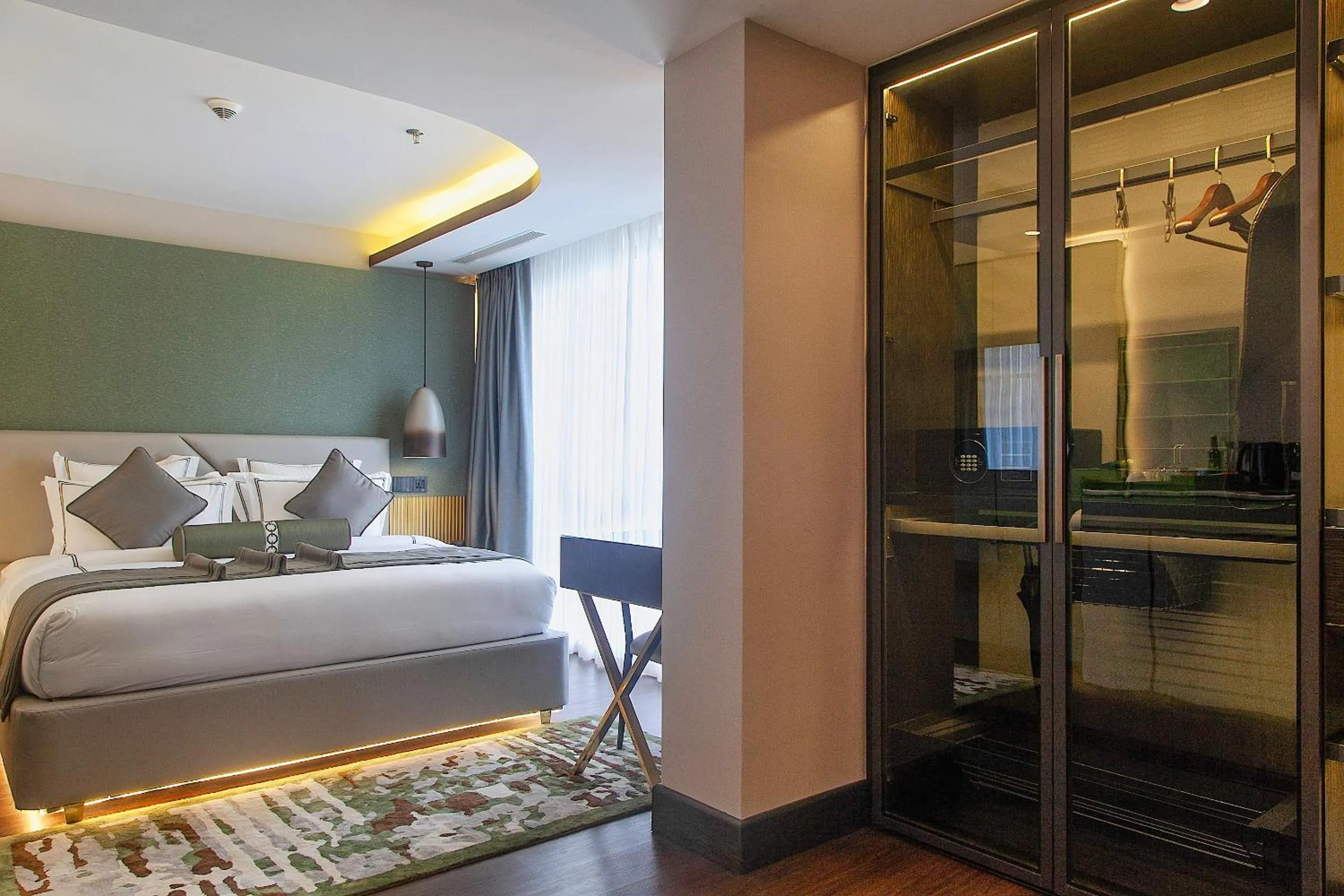 Bed in The Delborough Lagos