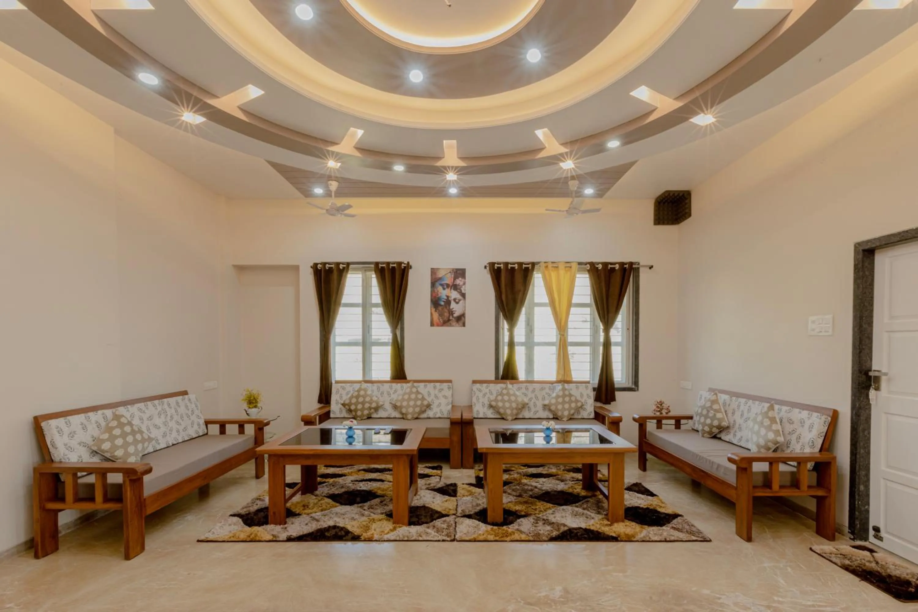 Seating area in Silver Galaxy Resort