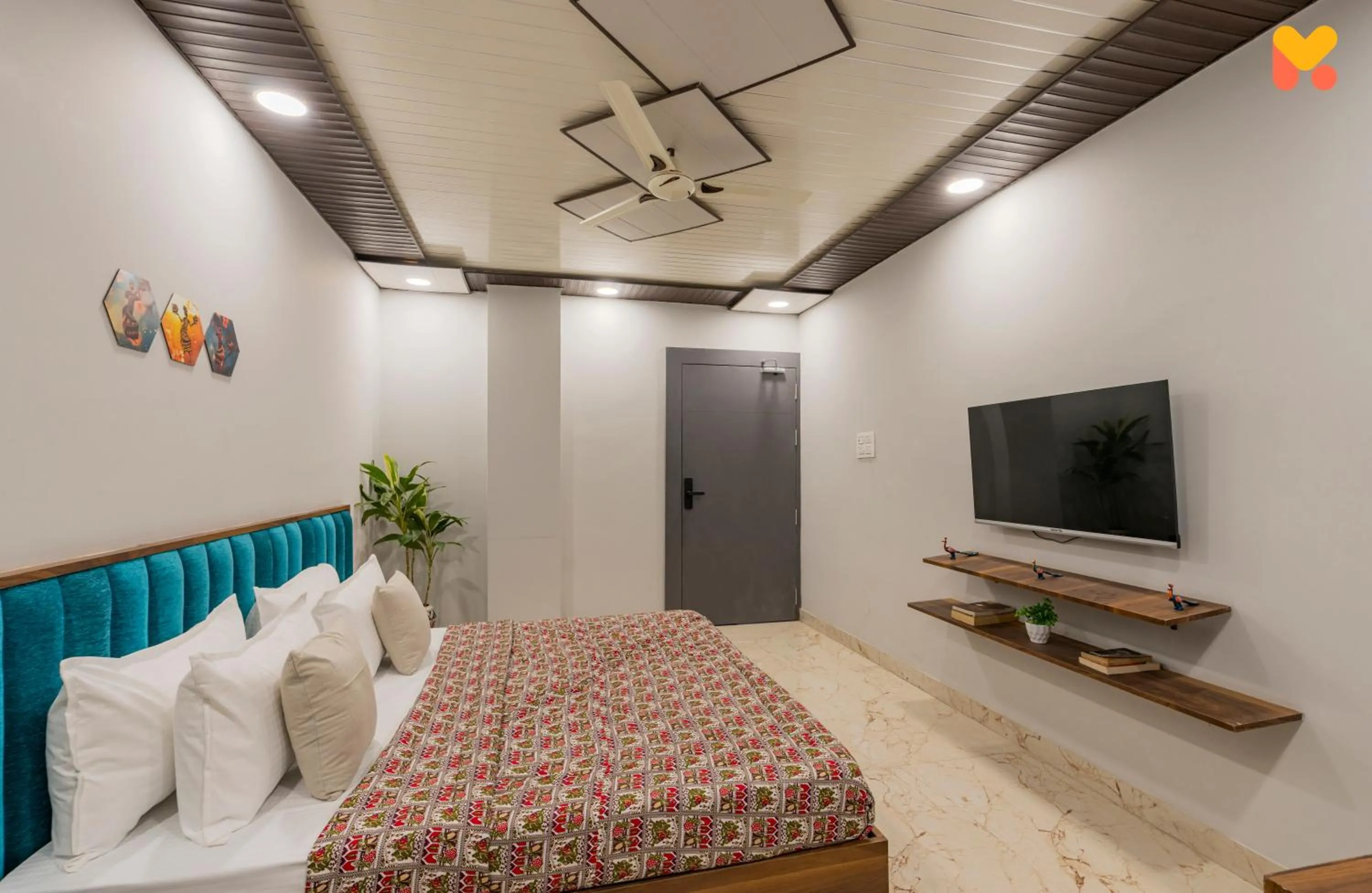 Bed in Madpackers Jaipur