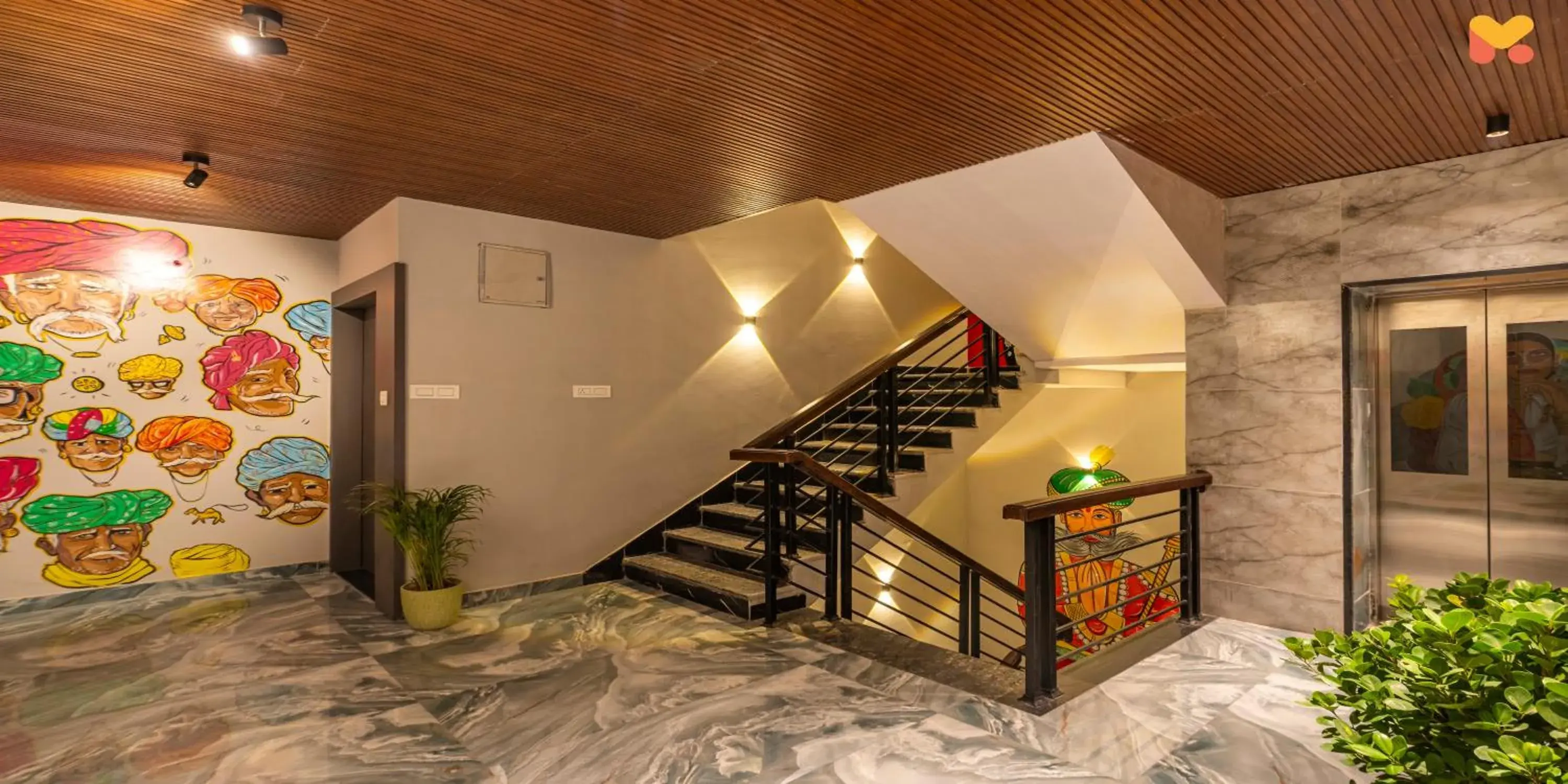 Property building in Madpackers Jaipur Property building in Madpackers Jaipur