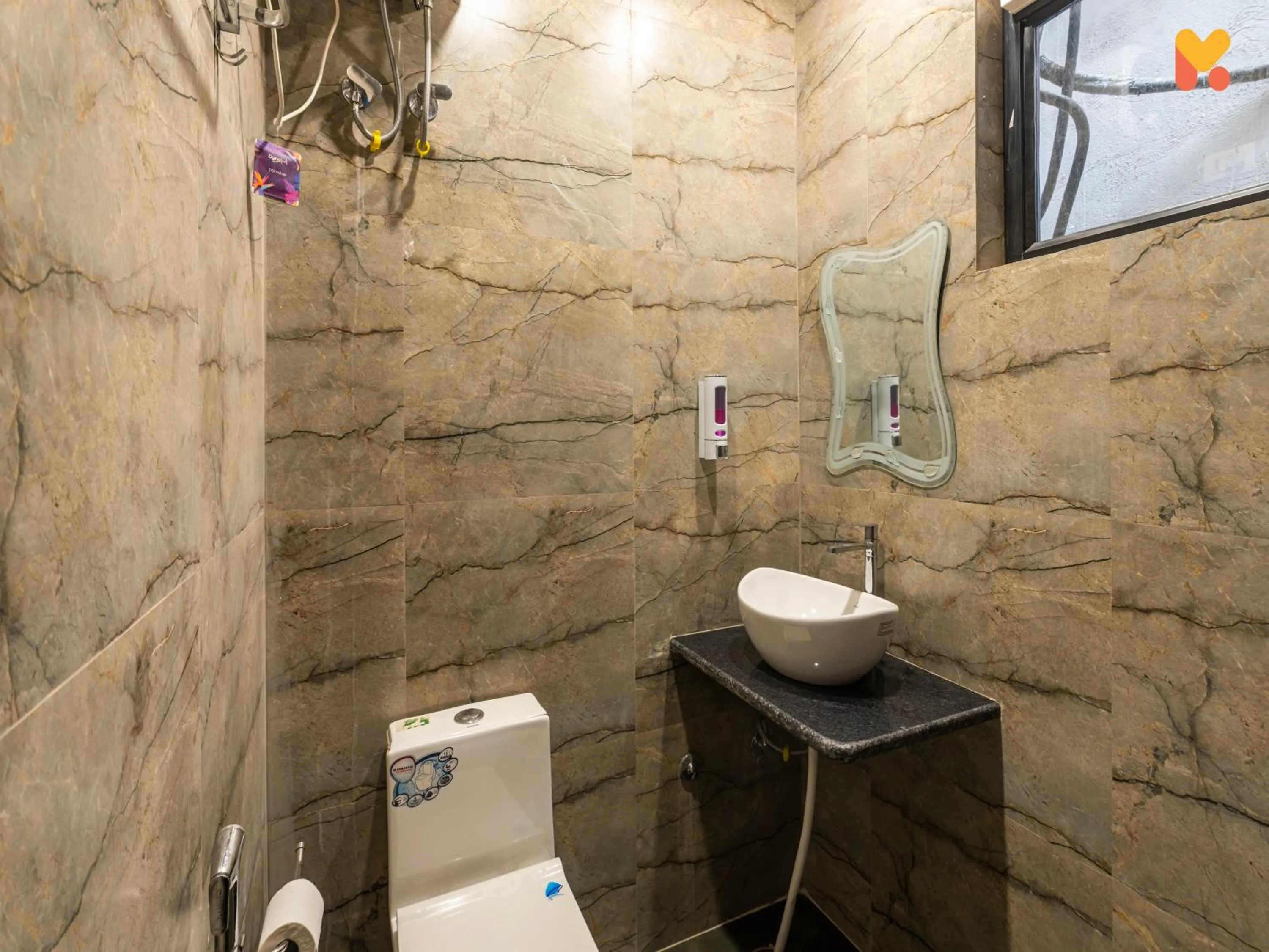 Shower in Madpackers Jaipur