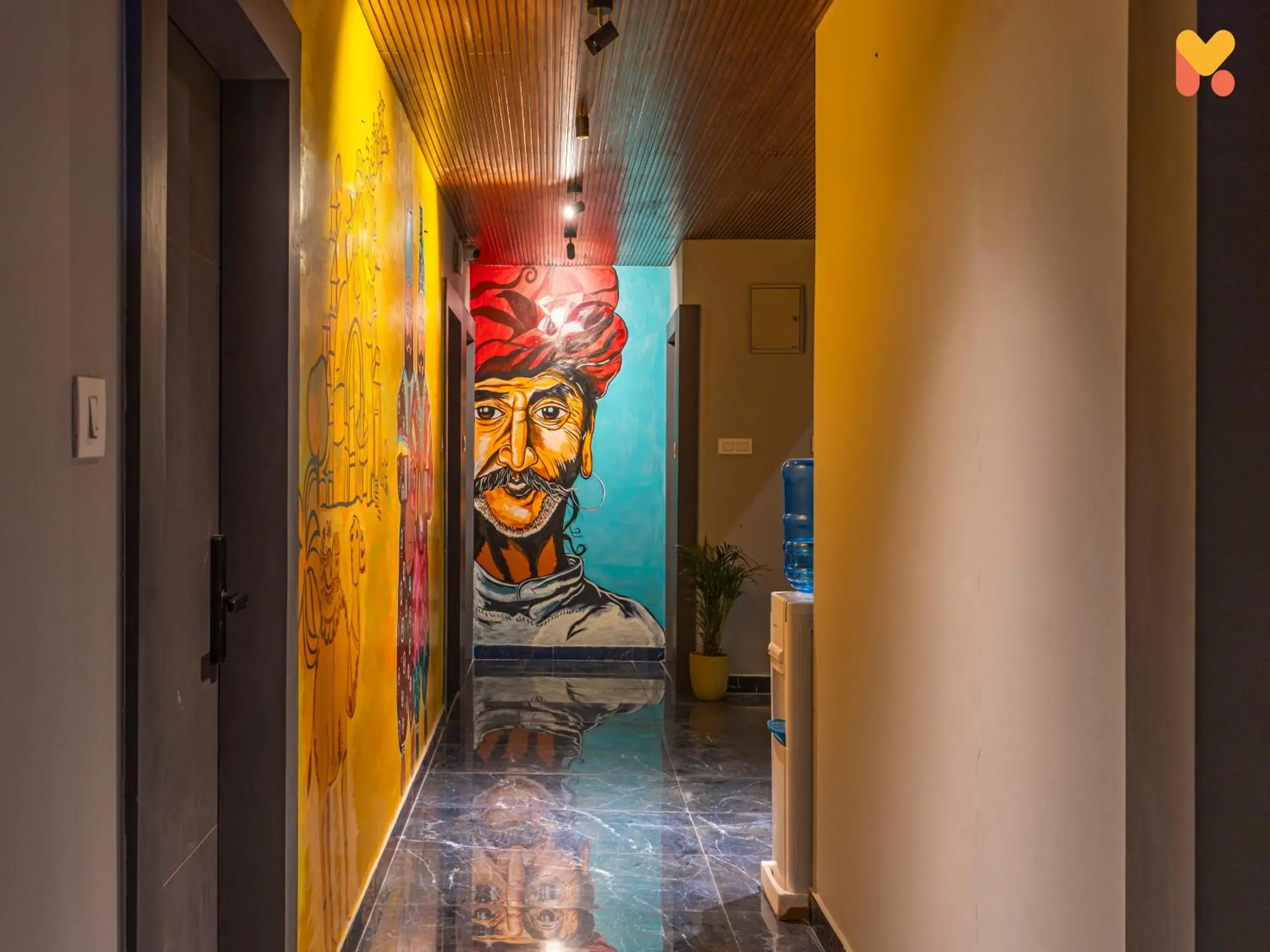 Property building, Bed in Madpackers Jaipur Property building, Bed in Madpackers Jaipur