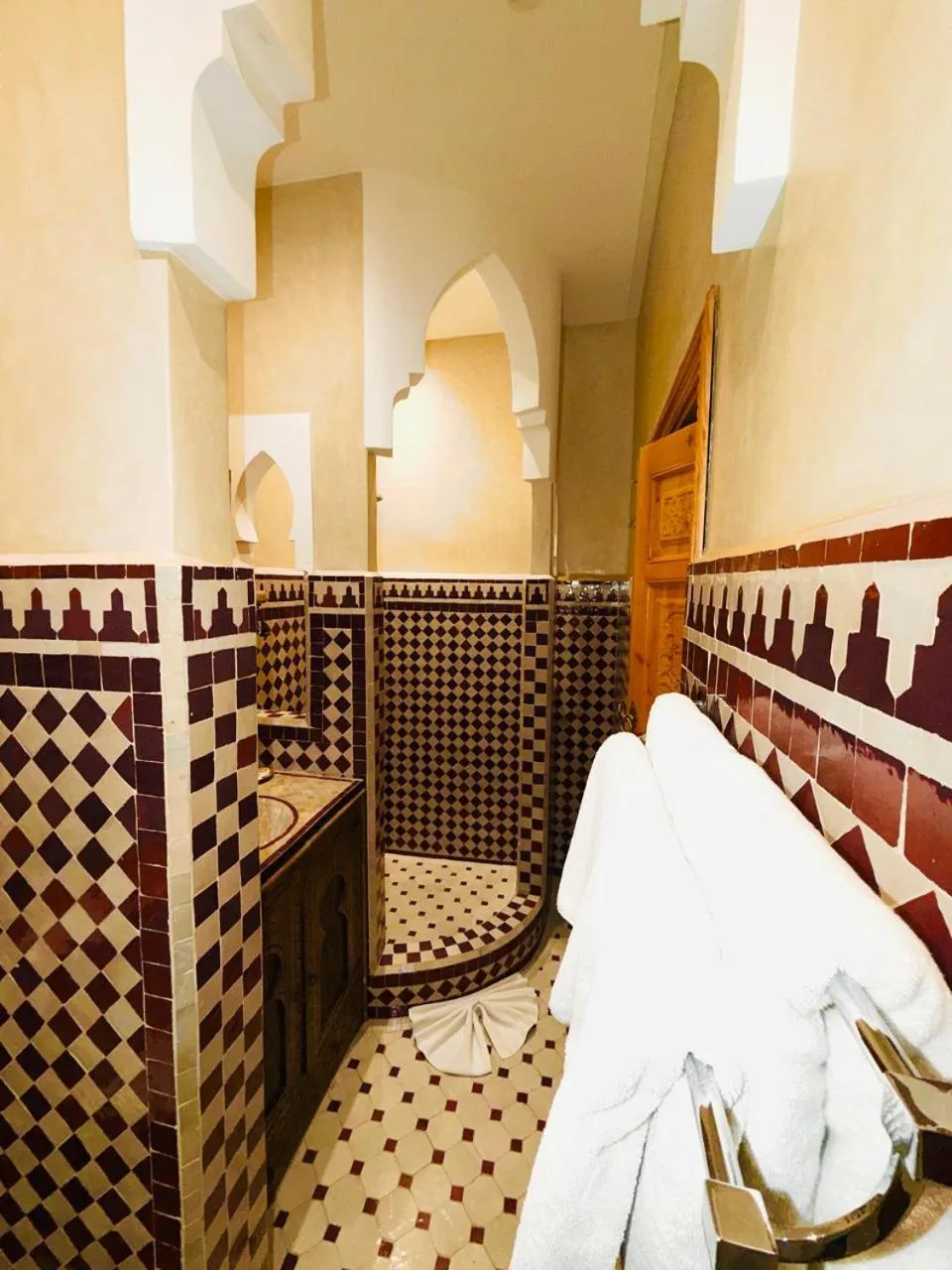 Bed in Riad Touhfa Kasbah Marrakech