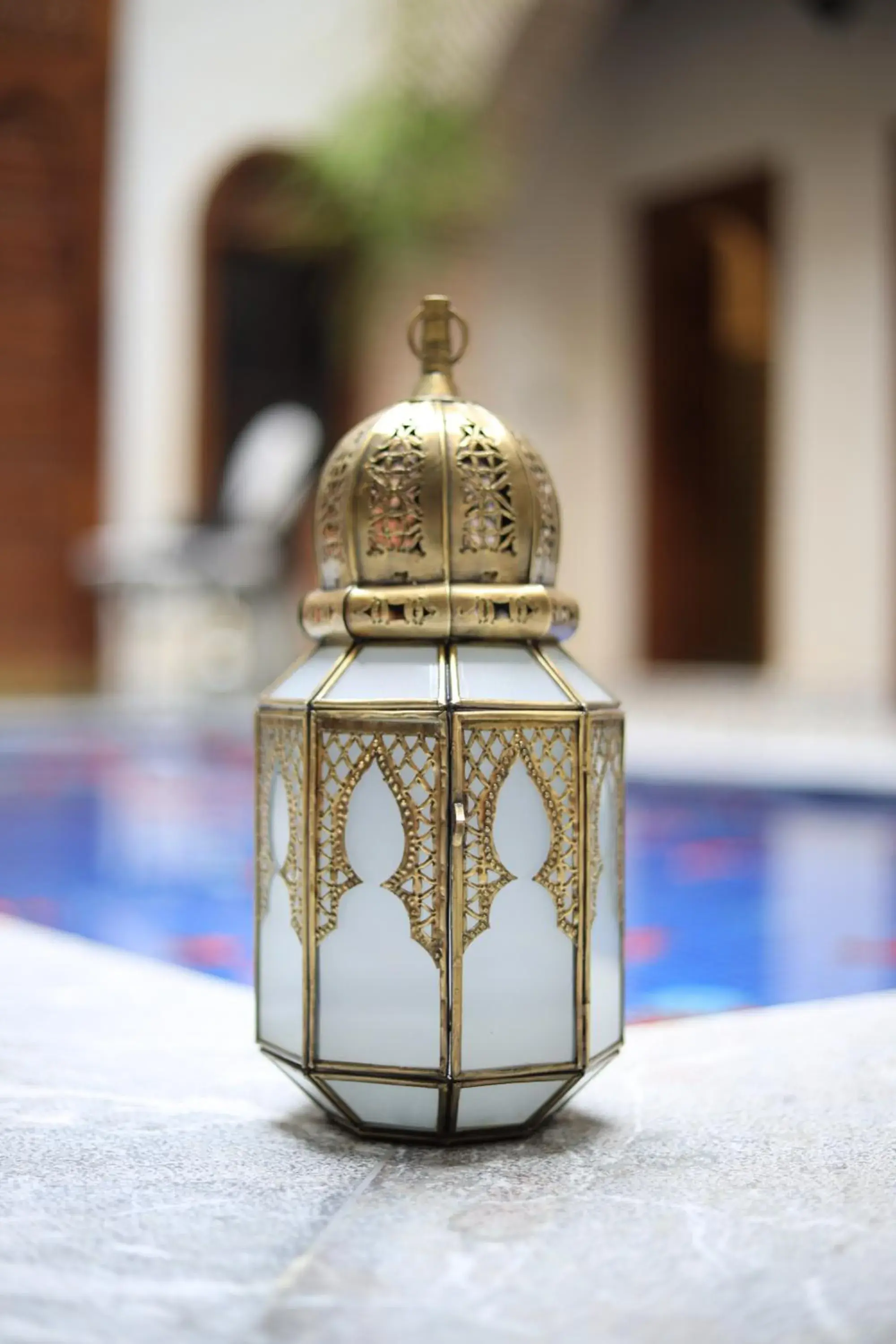 Pool view in Riad Touhfa Kasbah Marrakech Pool view in Riad Touhfa Kasbah Marrakech