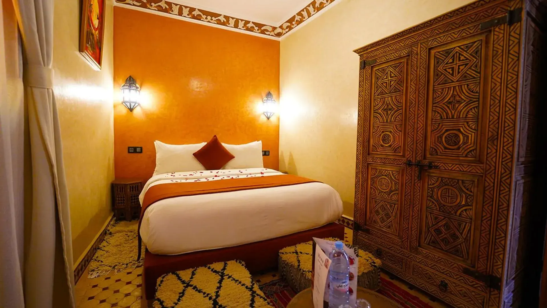 Bed in Riad Touhfa Kasbah Marrakech Bed in Riad Touhfa Kasbah Marrakech