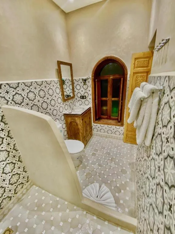 Bed in Riad Touhfa Kasbah Marrakech