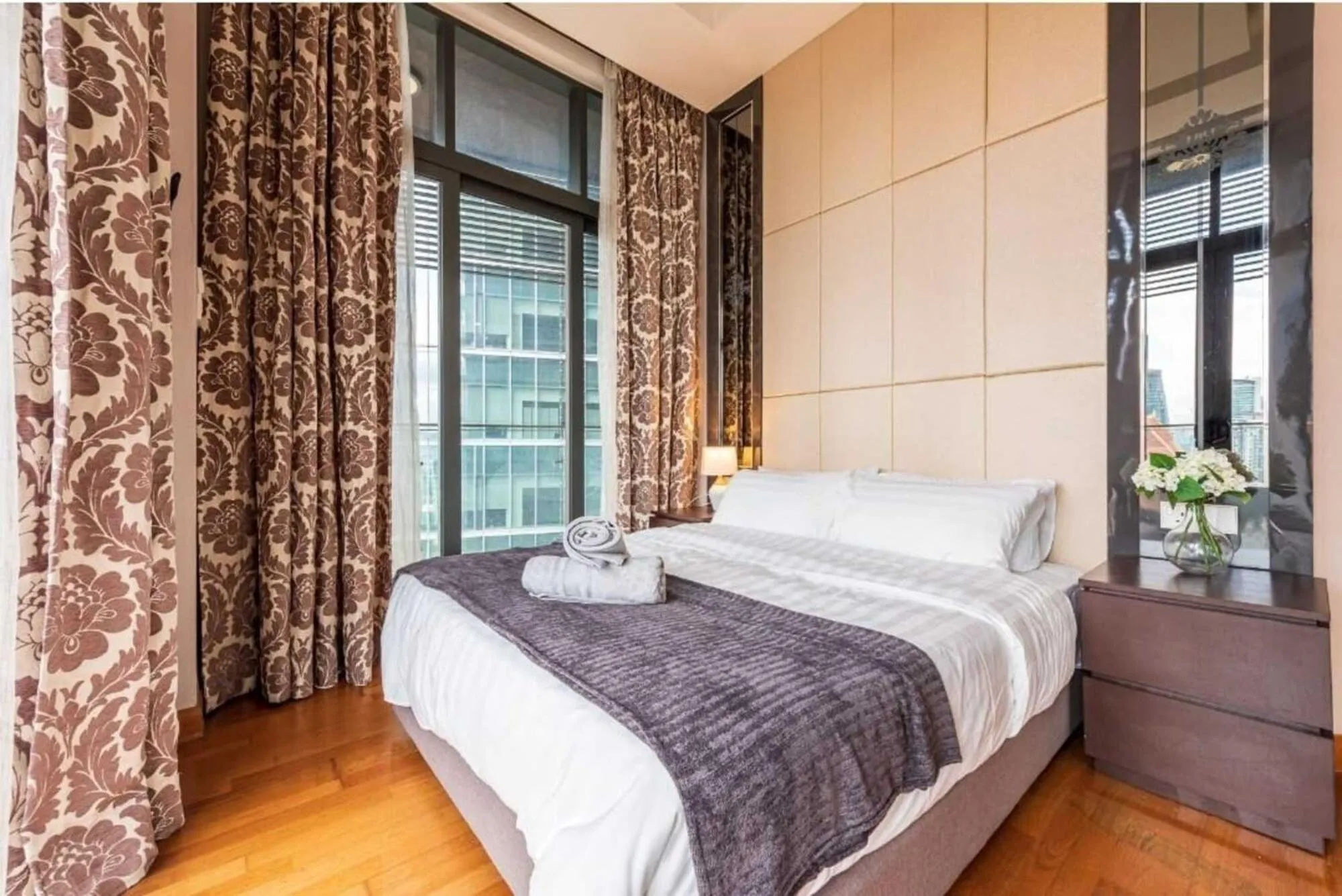 Bed in Dorsett Residence Kuala Lumpur 帝盛公寓 Bukit Bintang