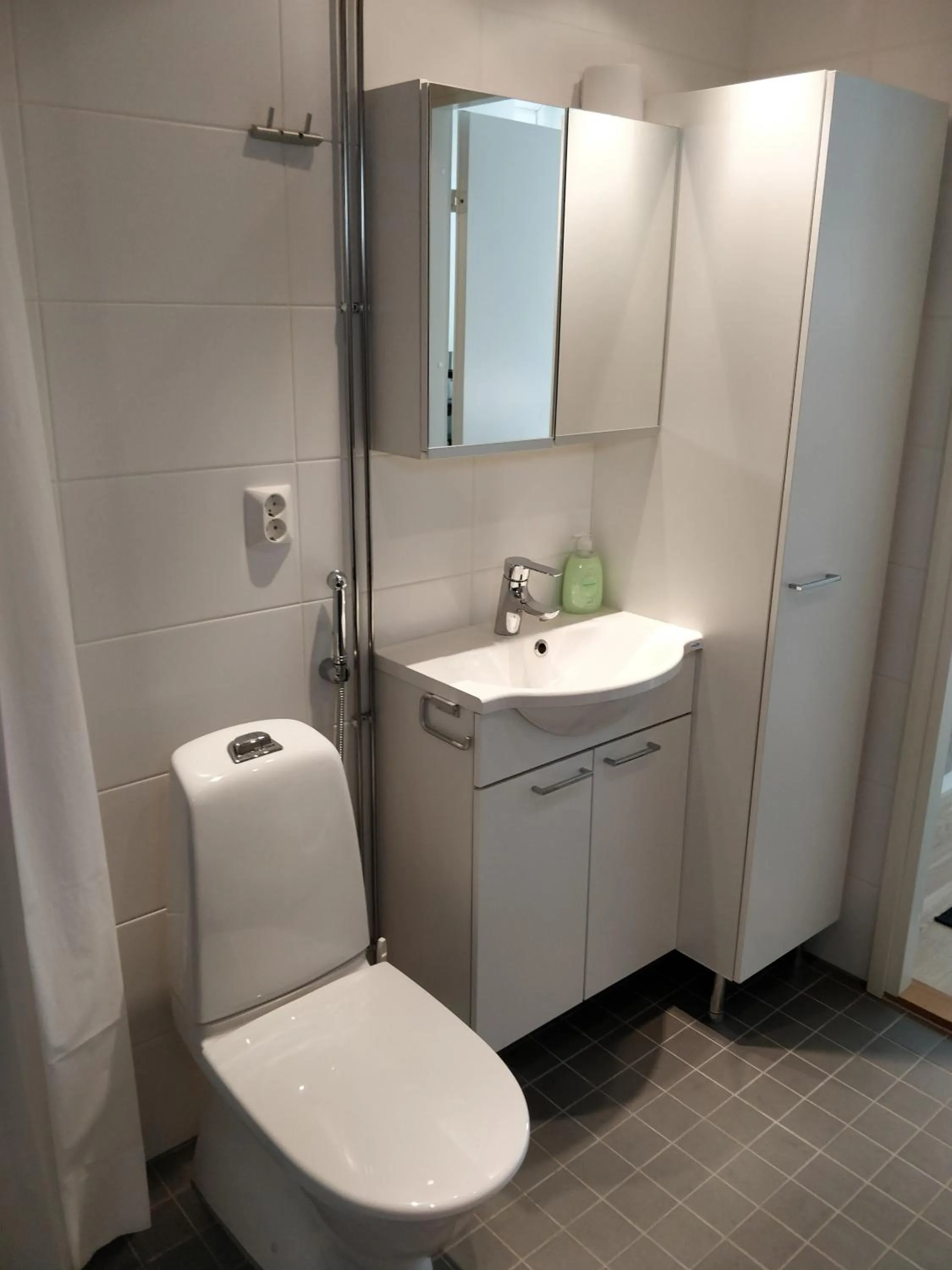 Toilet in Kotimaailma Apartments Rovaniemi