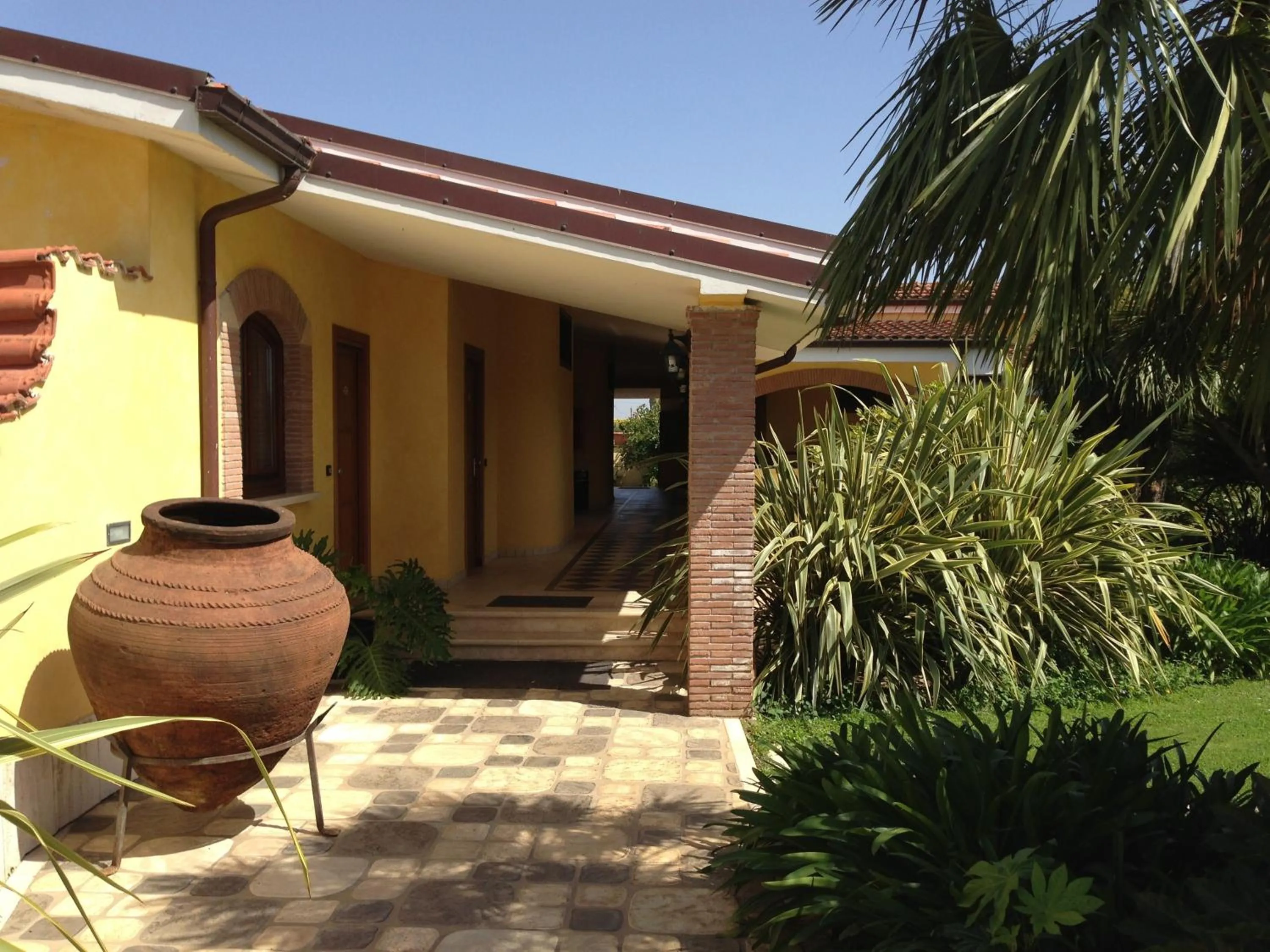 Garden in La Locanda del Cavaliere