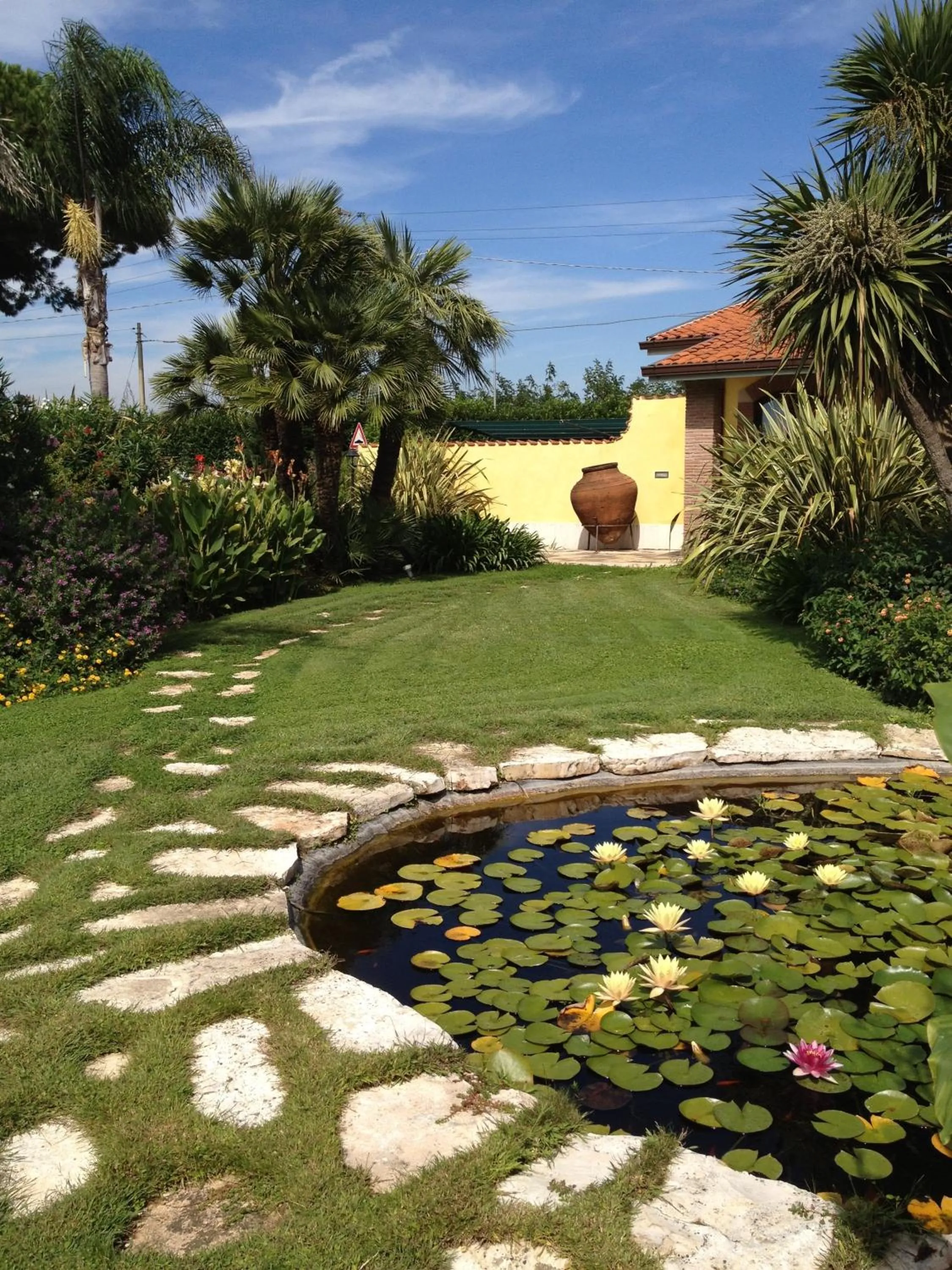 Garden in La Locanda del Cavaliere
