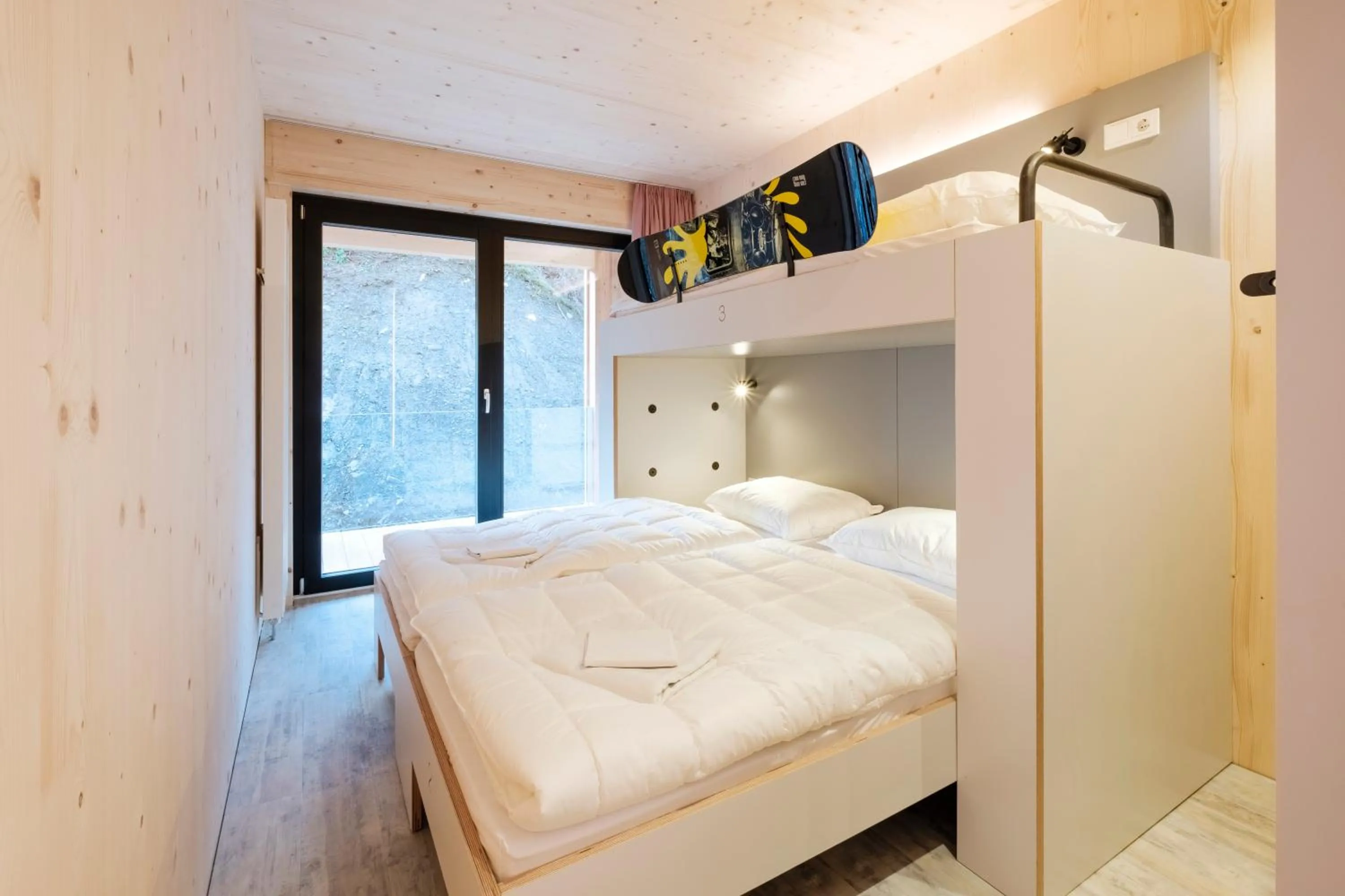 Small Double Room in Oberstdorf Hostel