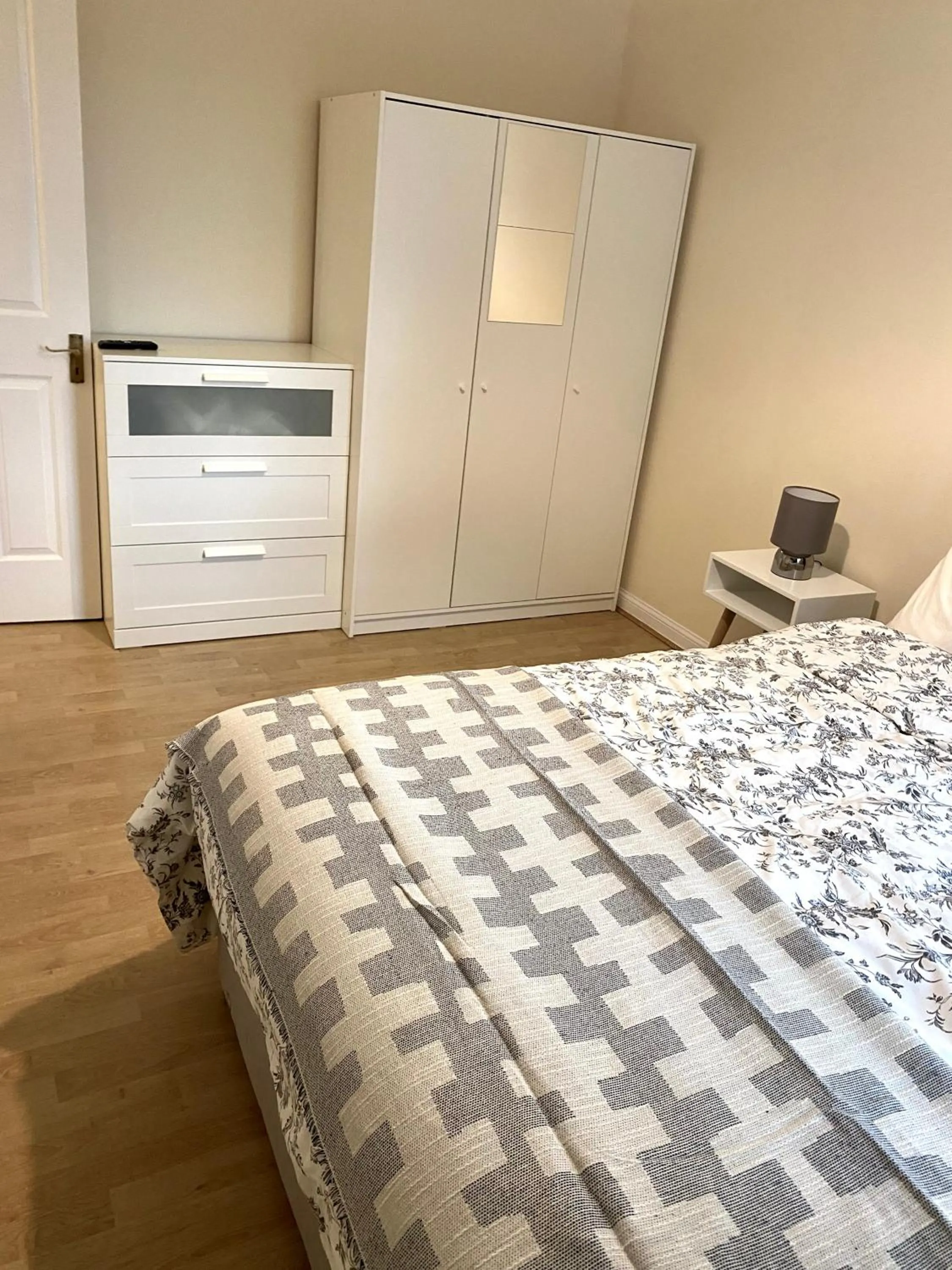 Bedroom, Bed in Impeccable 2-Bed Apartment in London