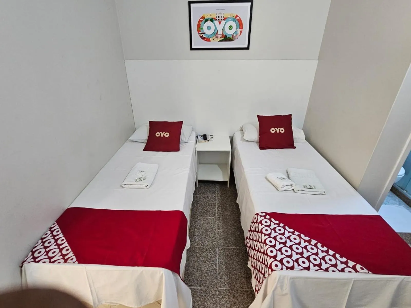 Bed in HOTEL INDIANO