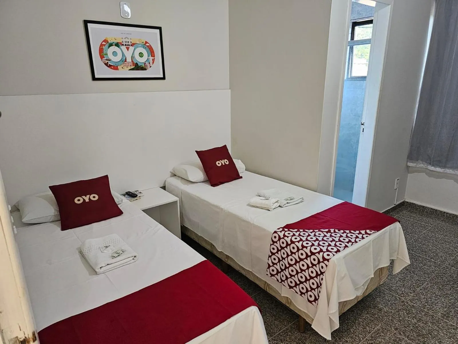 Bed in HOTEL INDIANO