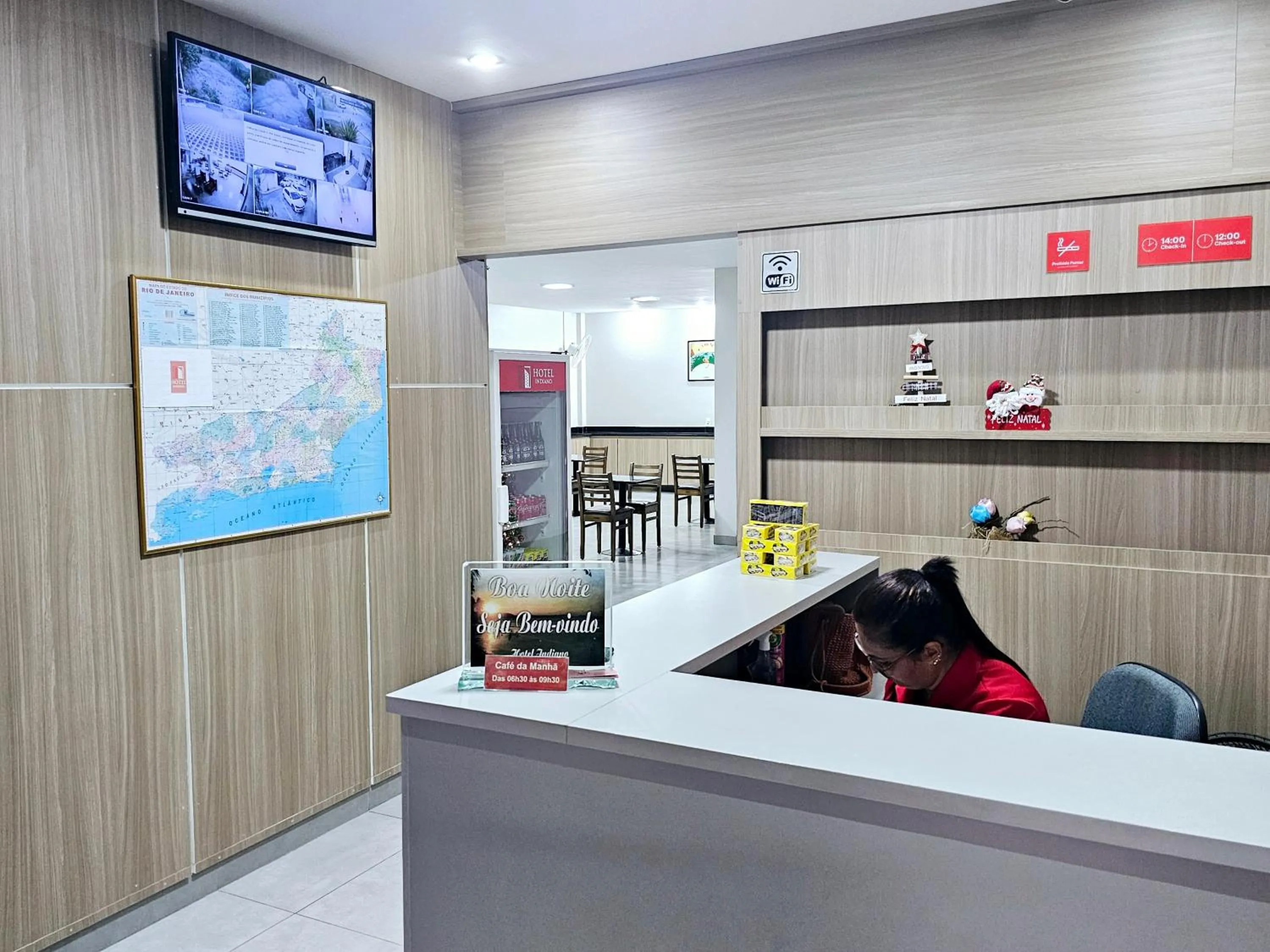 Lobby or reception in HOTEL INDIANO