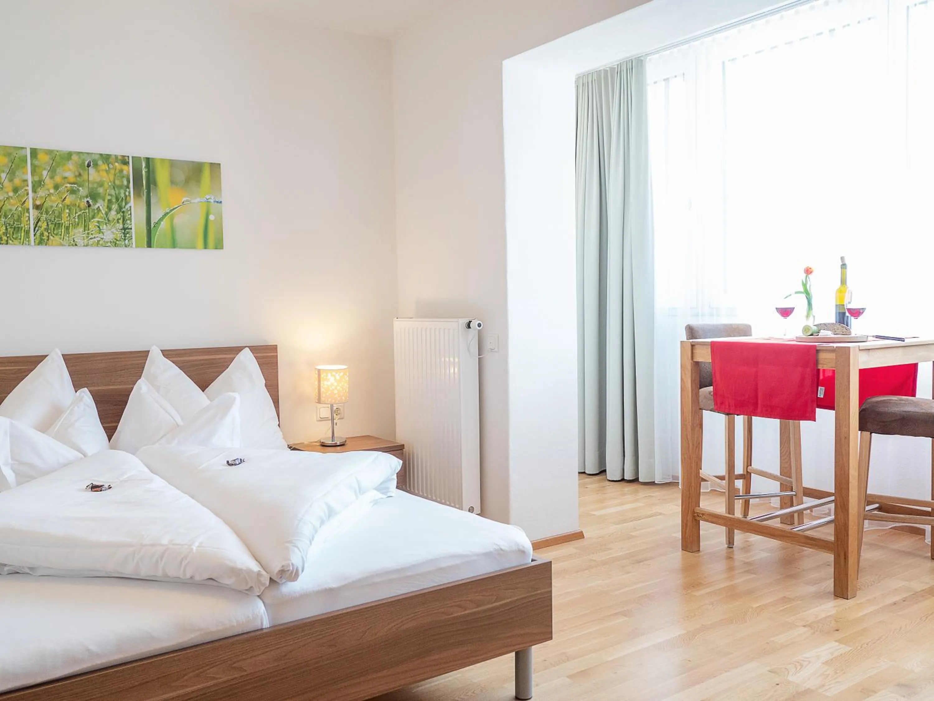 Bed in Der Brückenwirt