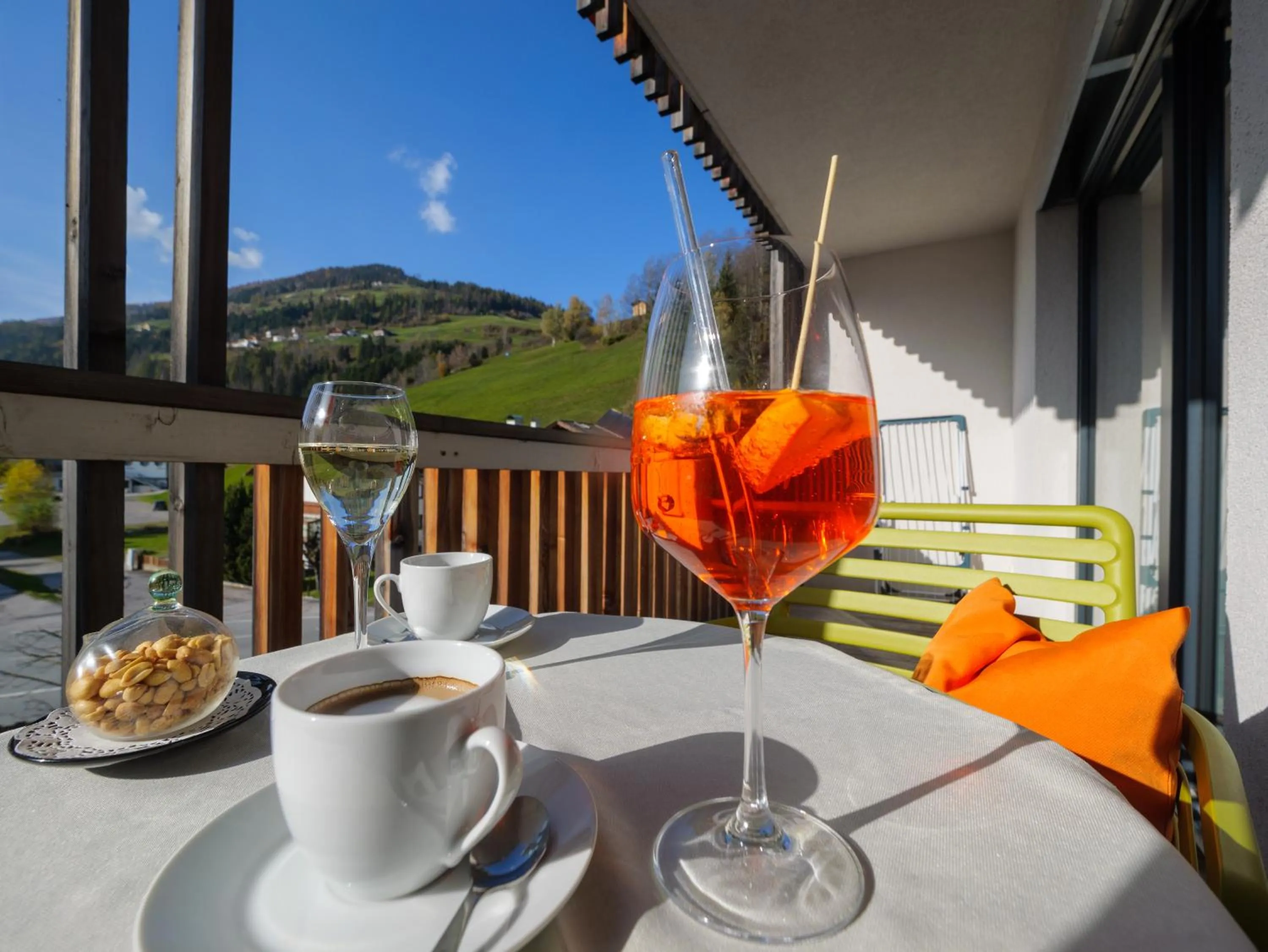 Balcony/Terrace in Der Brückenwirt