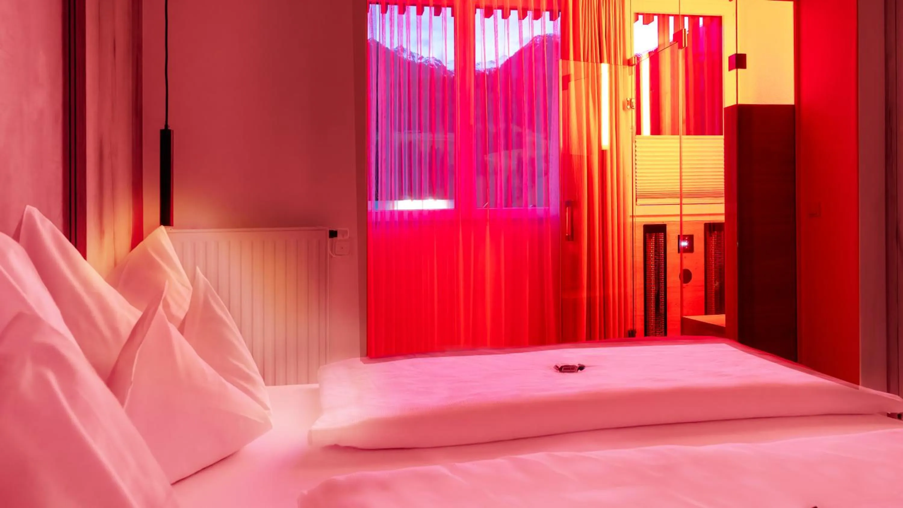 Bedroom, Bed in Der Brückenwirt