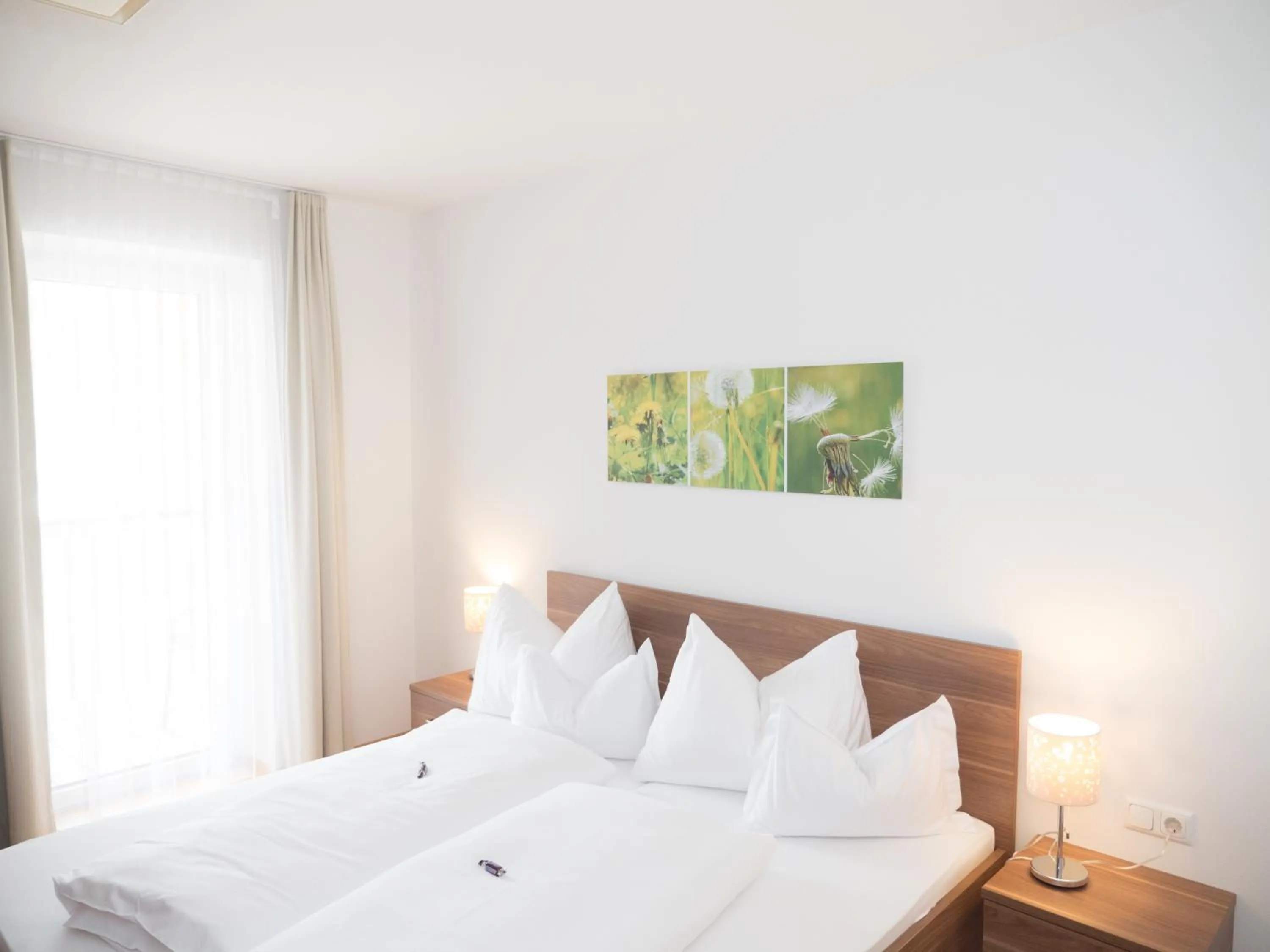 Bedroom, Bed in Der Brückenwirt