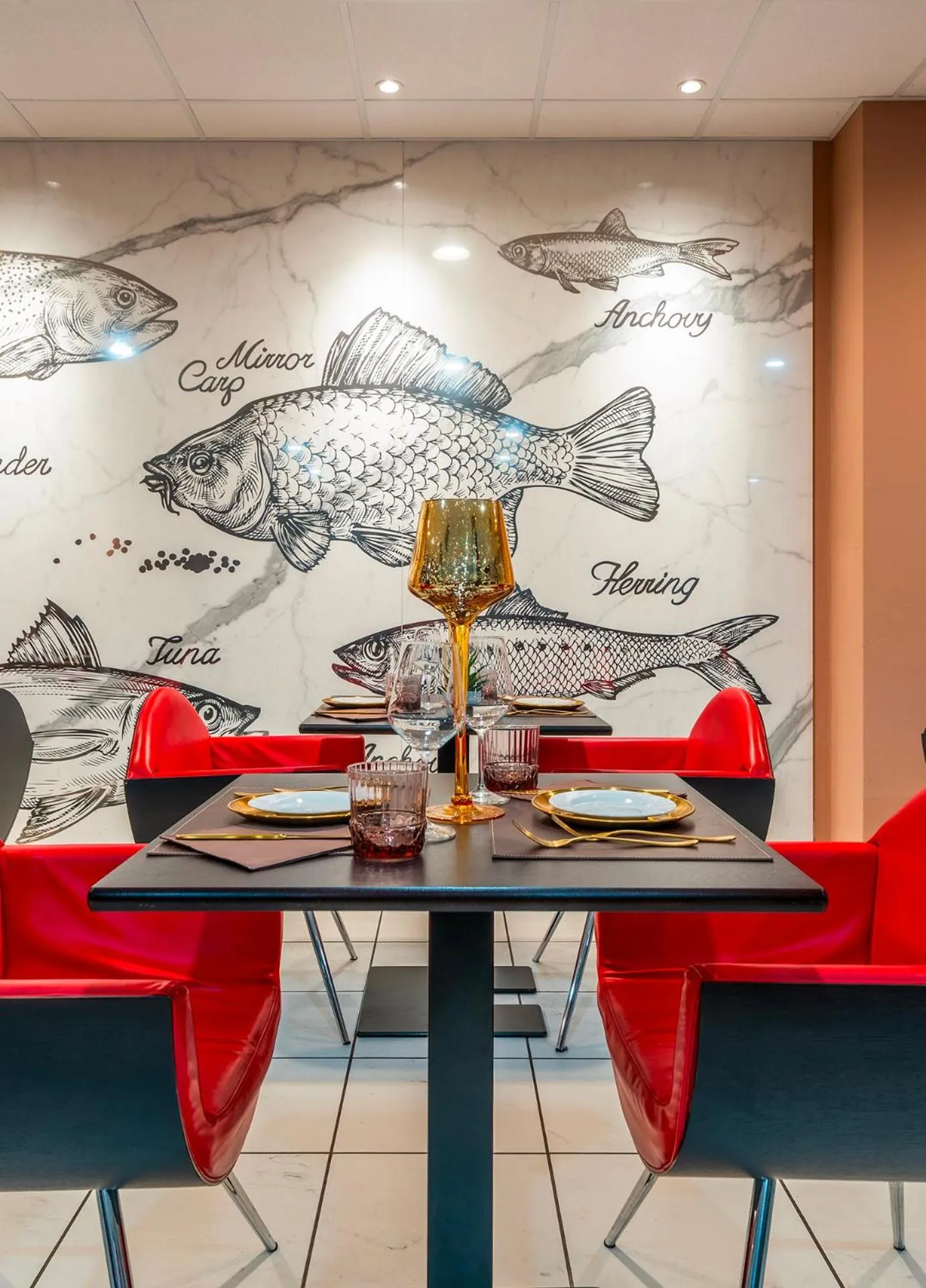 Decorative detail in Hotel Formula Int. & Puravita SPA