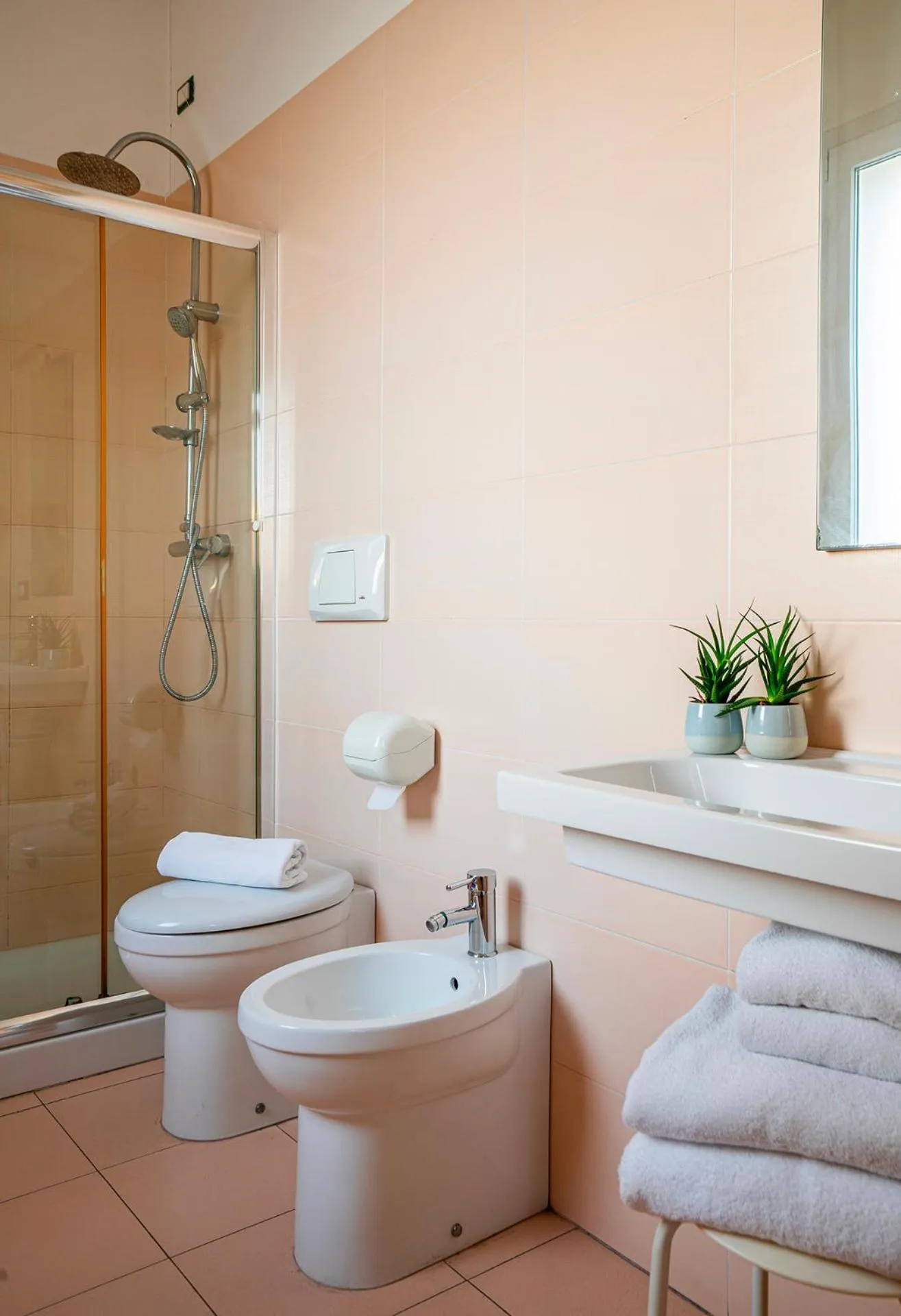 Toilet in Hotel Formula Int. & Puravita SPA