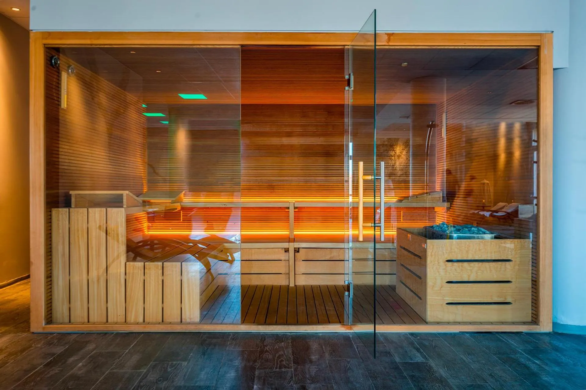 Sauna in Hotel Formula Int. & Puravita SPA