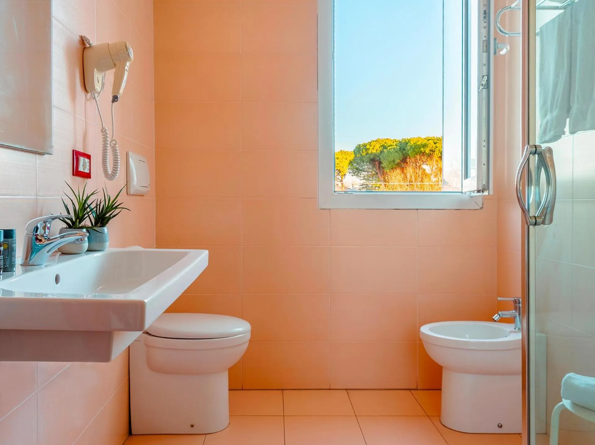 Toilet in Hotel Formula Int. & Puravita SPA