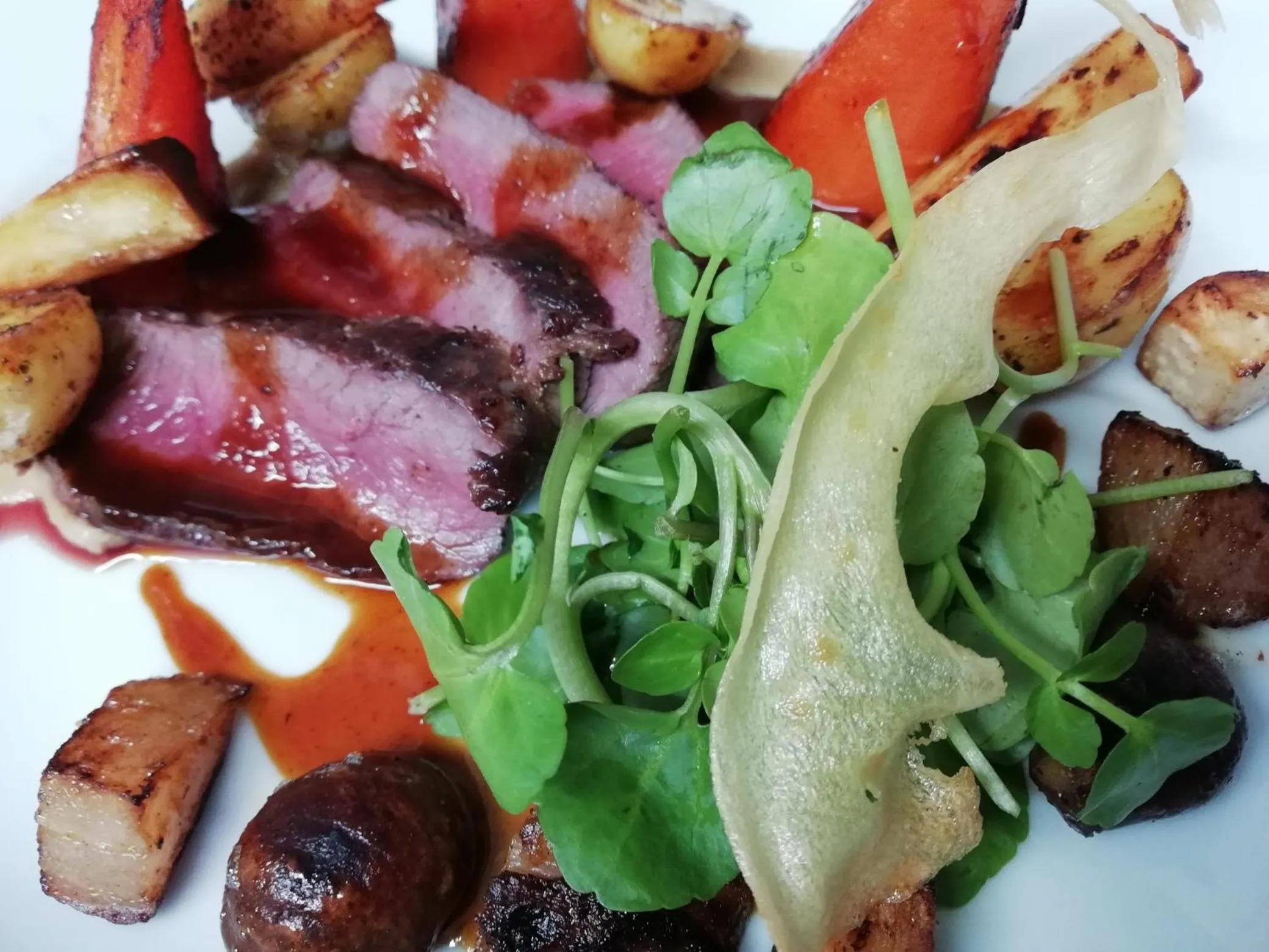 Food and drinks in The Masons Arms