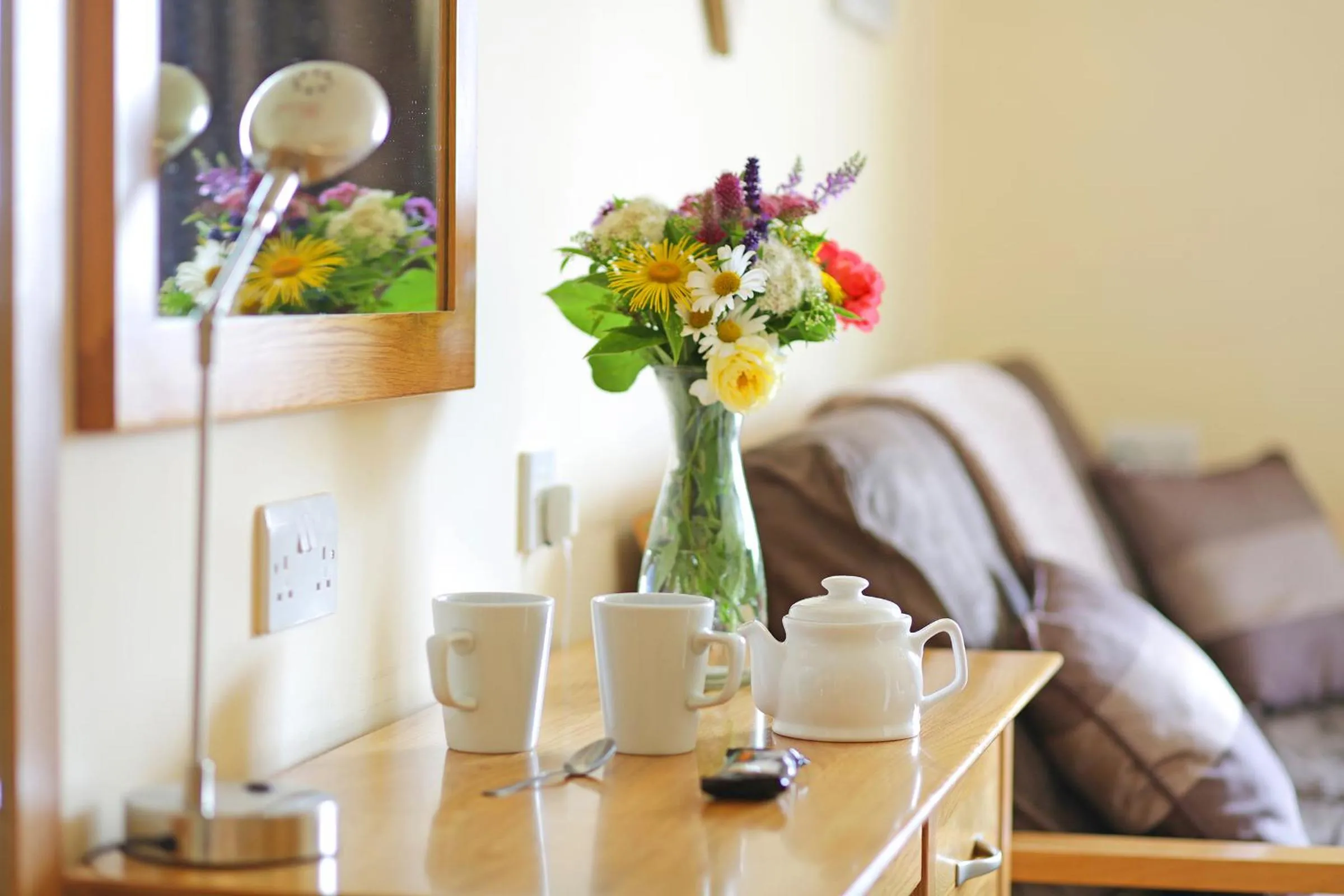 Bedroom in The Masons Arms