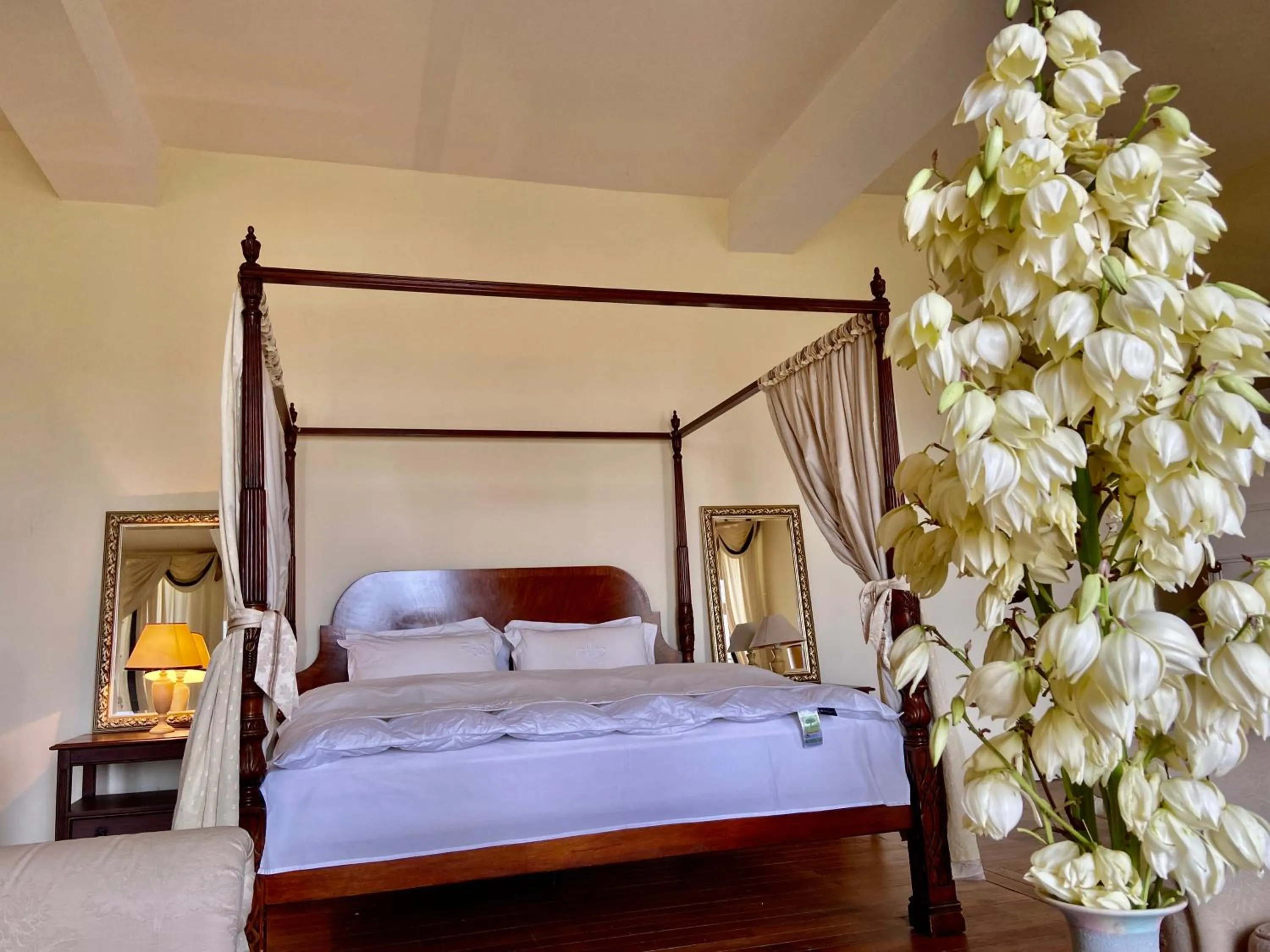 Bed in Château La Bainerie