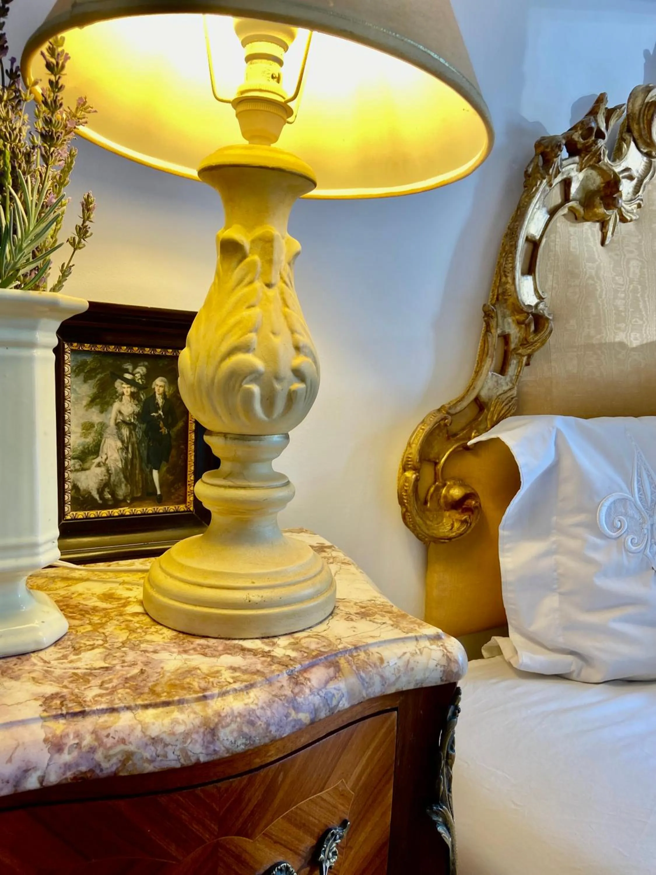 Bed in Château La Bainerie