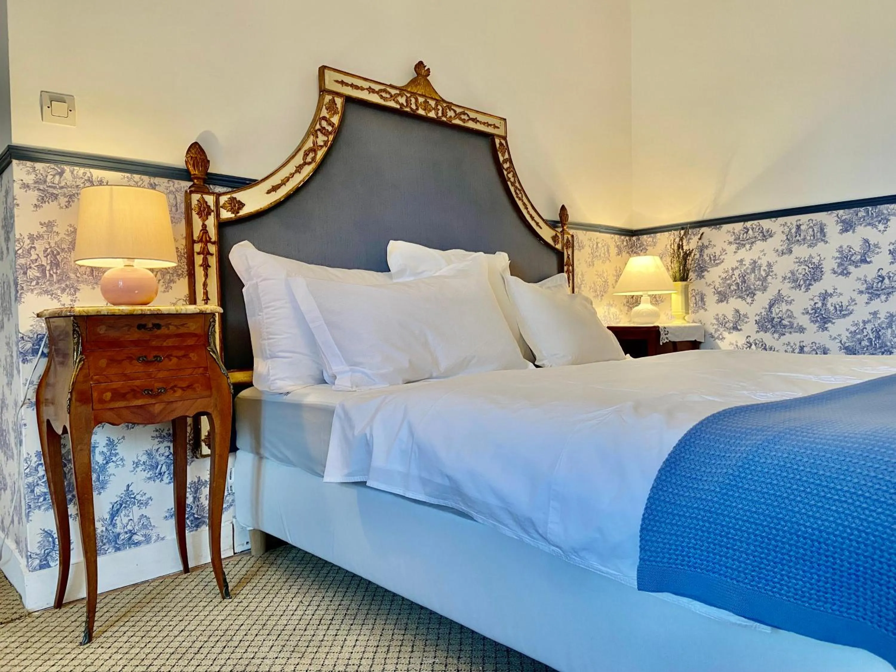 Bed in Château La Bainerie