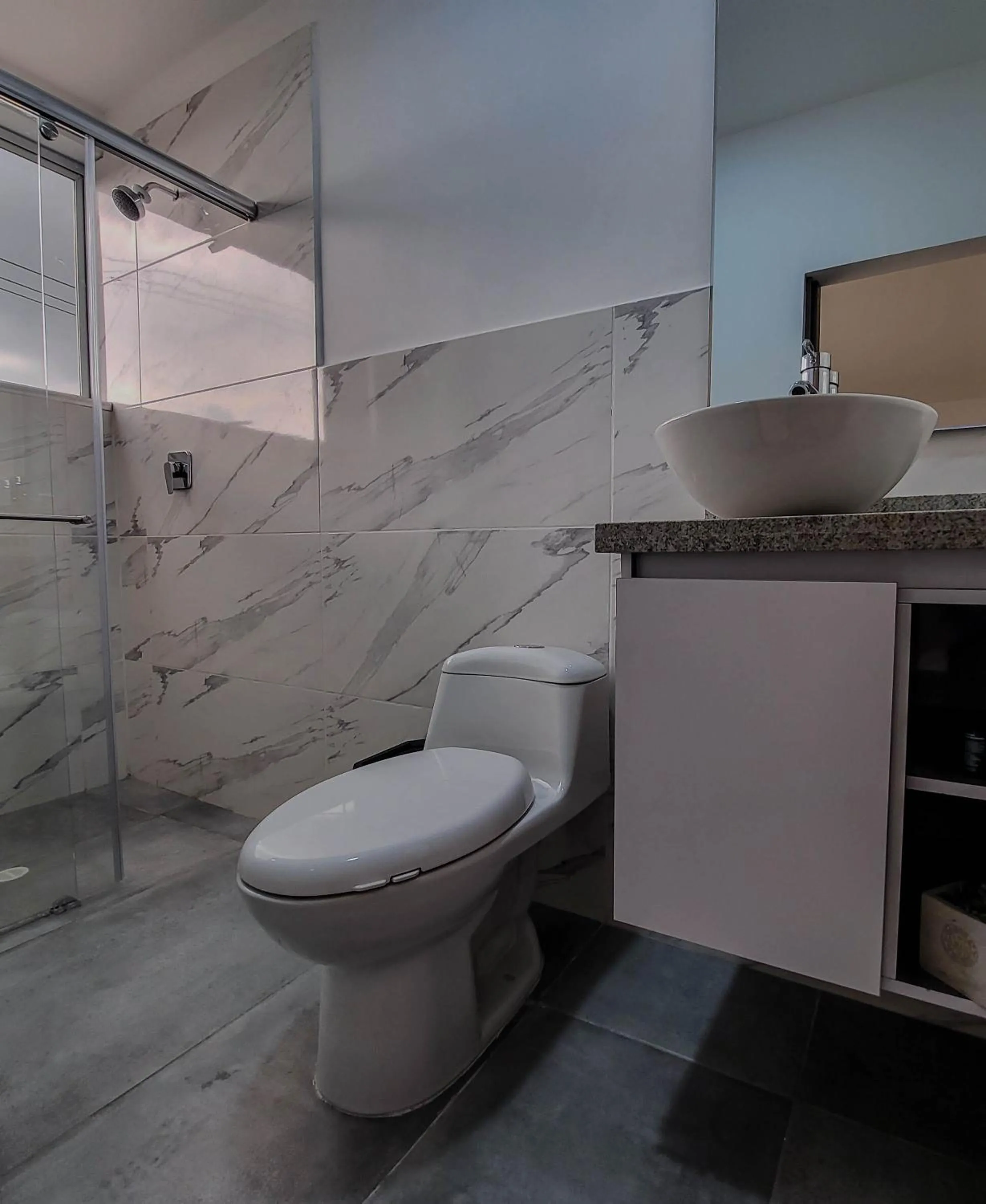 Bathroom in Hotel La Gran Estaciónag