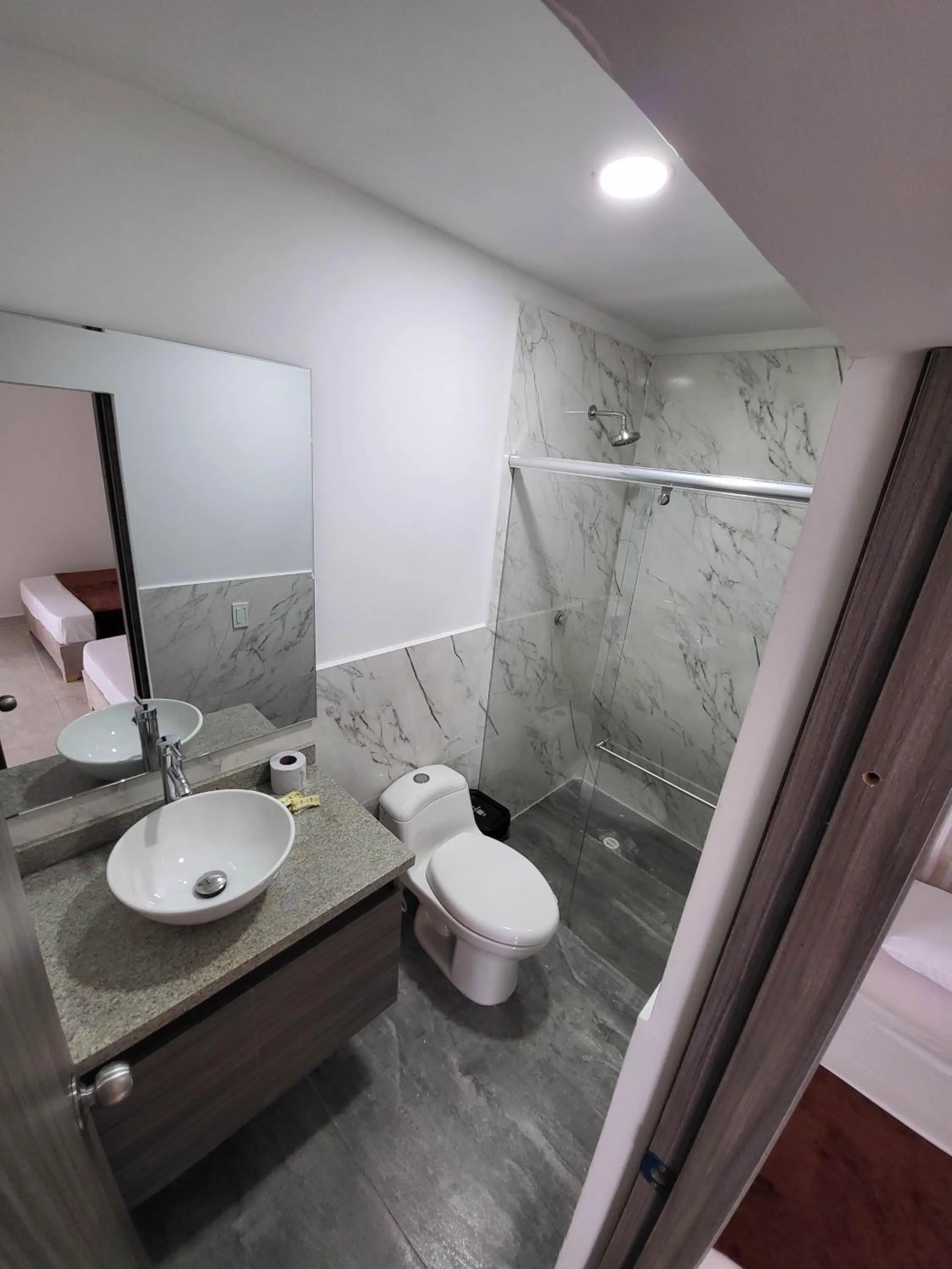 Bathroom in Hotel La Gran Estaciónag