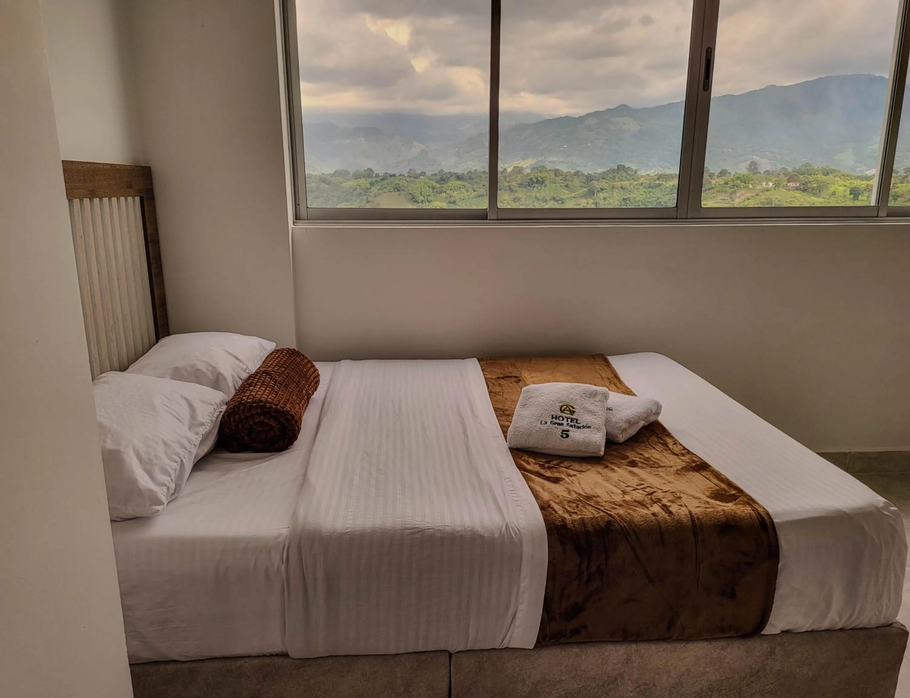 Bed in Hotel La Gran Estaciónag