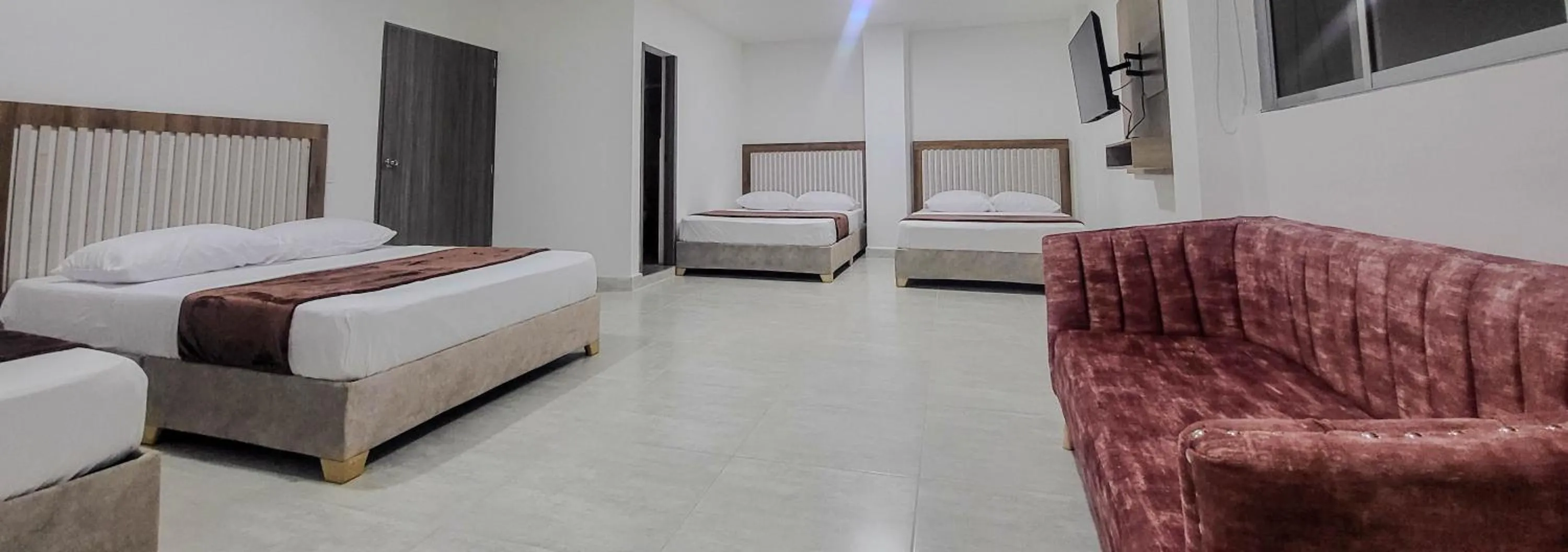 Bed in Hotel La Gran Estaciónag