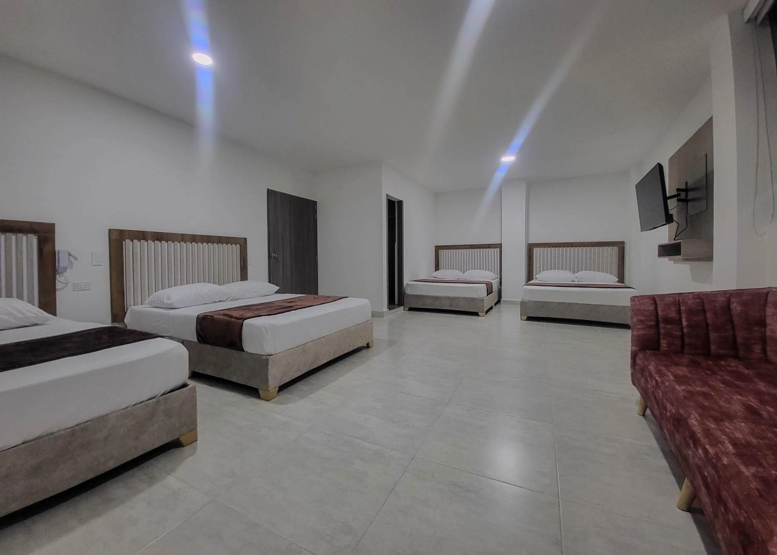 Bed in Hotel La Gran Estaciónag