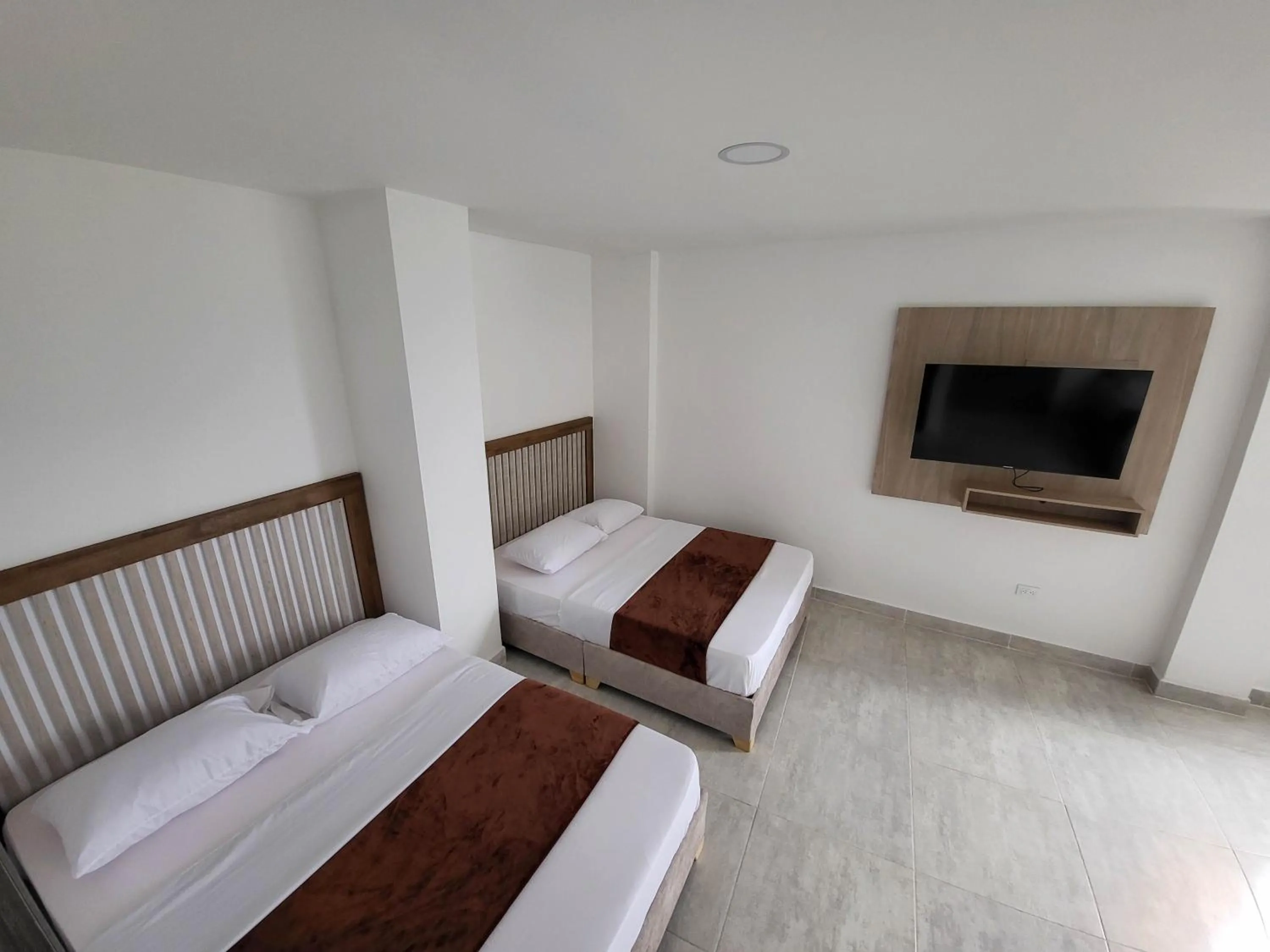 Bed in Hotel La Gran Estaciónag
