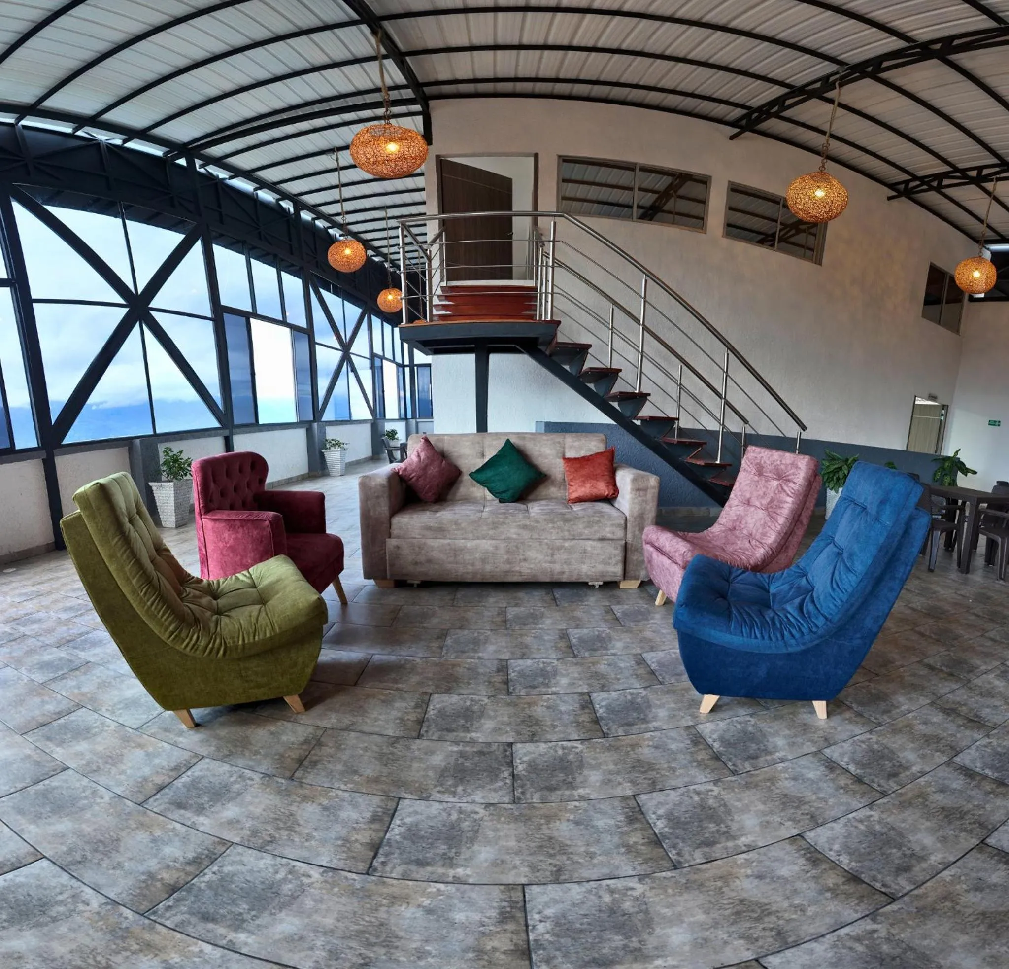 Living room in Hotel La Gran Estaciónag