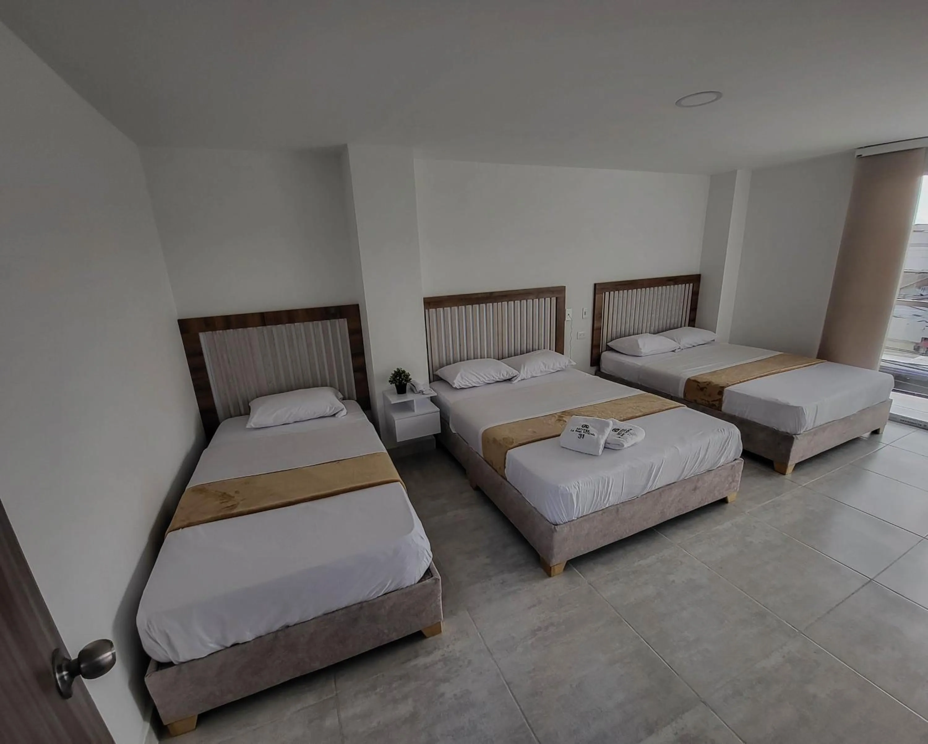 Bed in Hotel La Gran Estaciónag