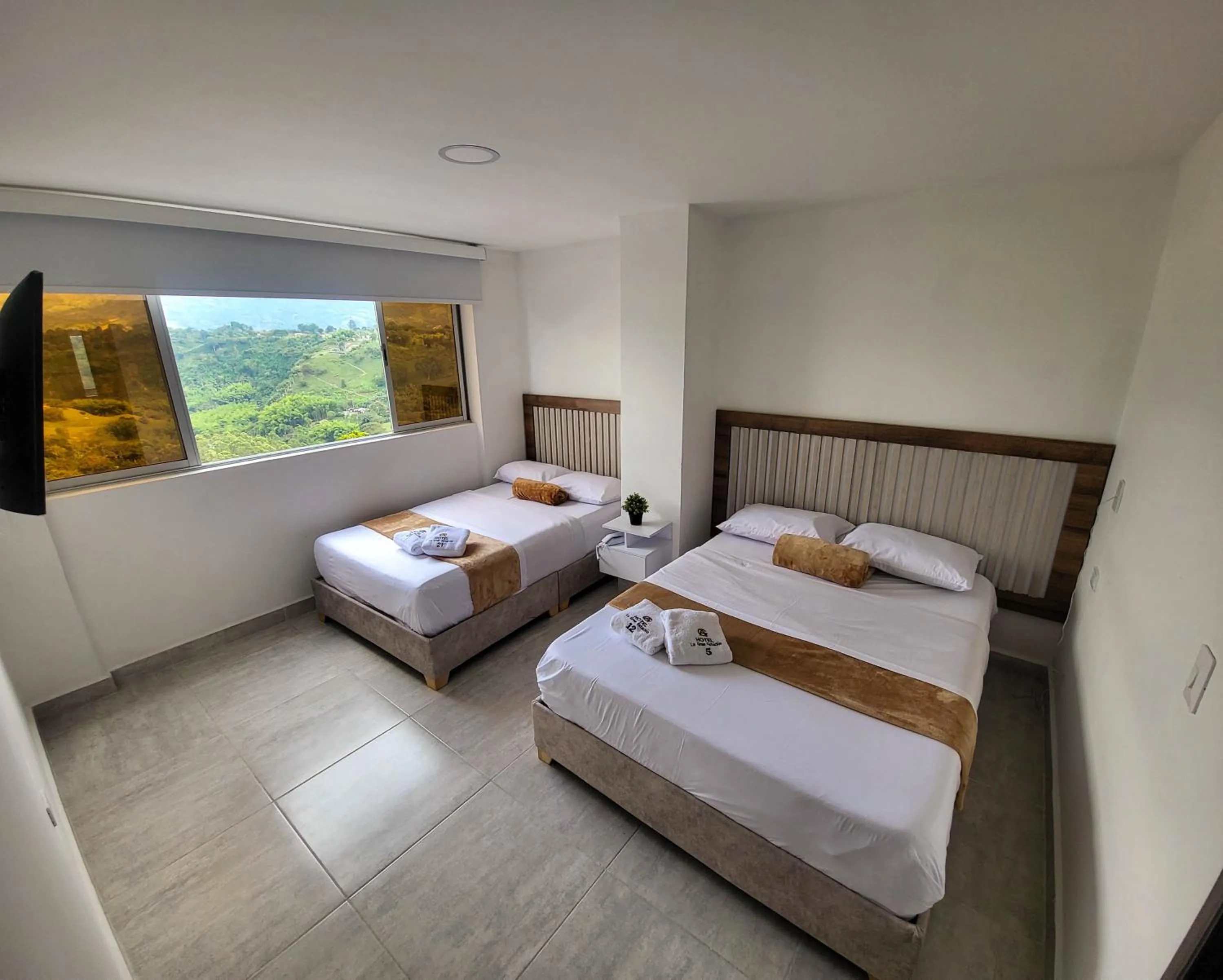 Bed in Hotel La Gran Estaciónag