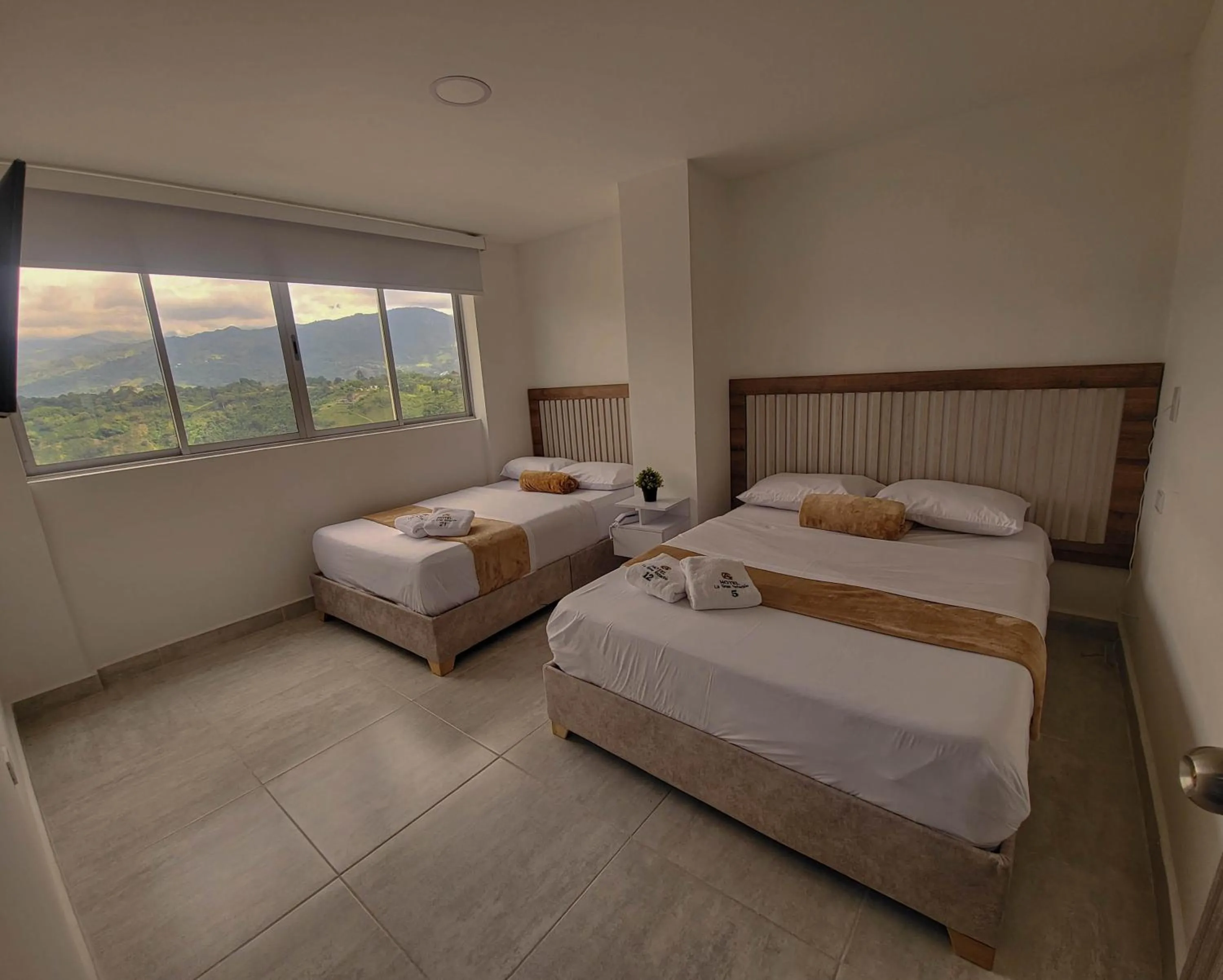 Bed in Hotel La Gran Estaciónag